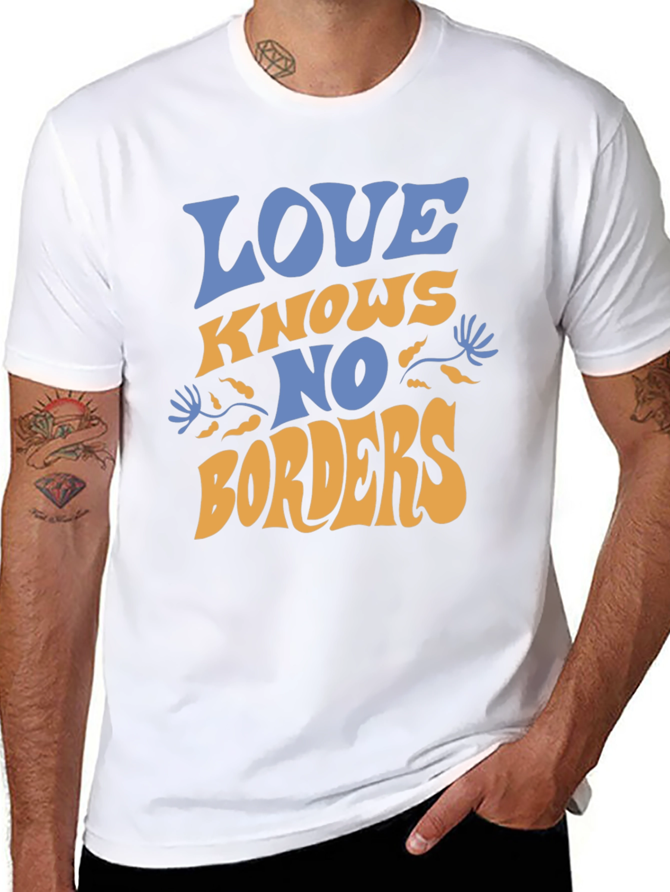 Love Knows No Borders Graphic Tee