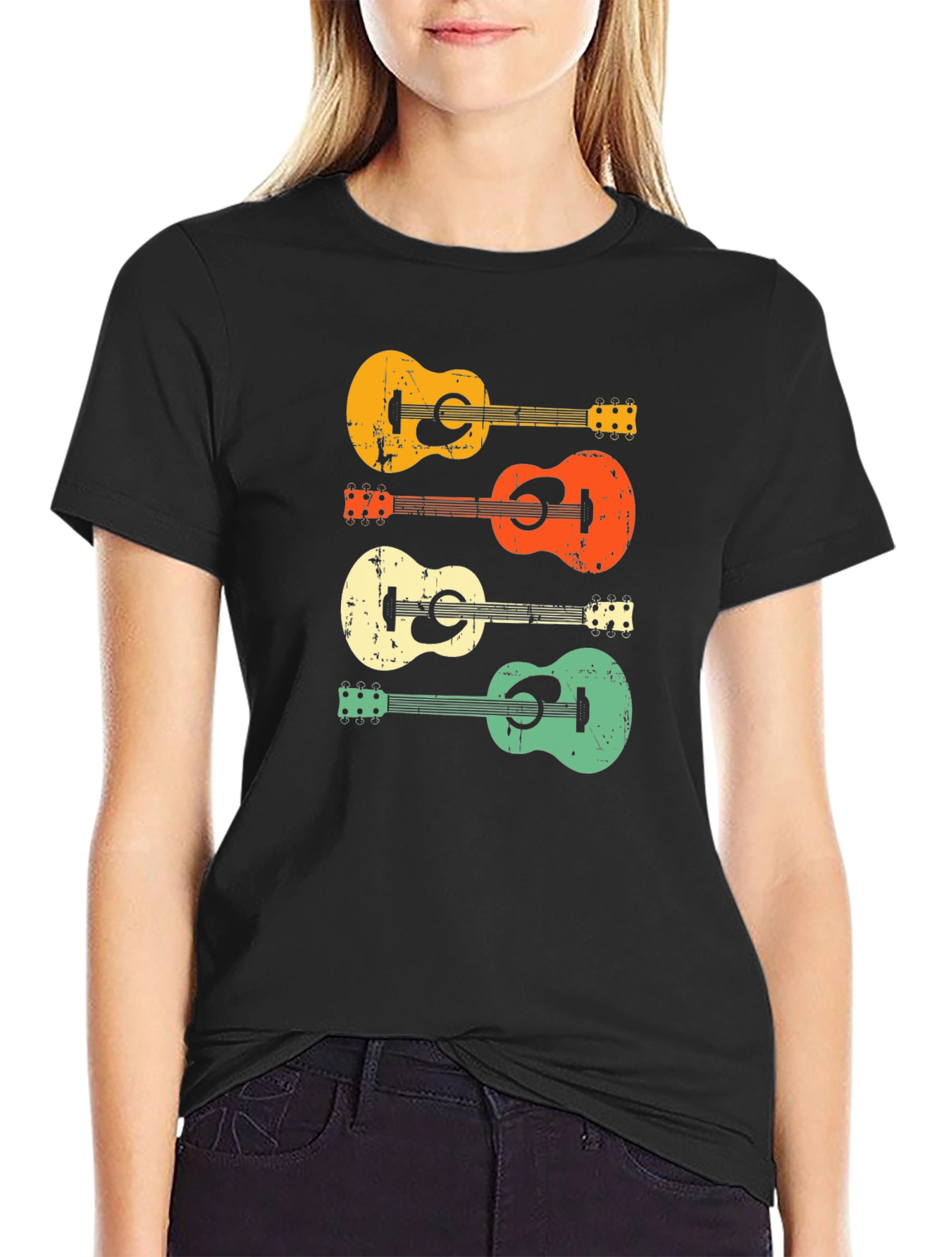 Retro Guitar T-Shirt
