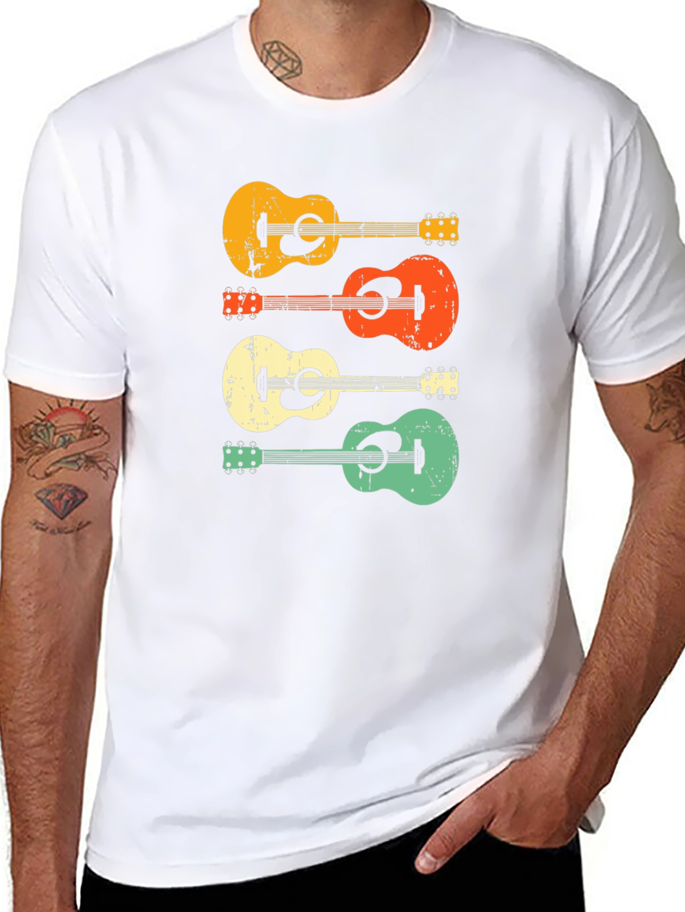 Retro Guitar T-Shirt