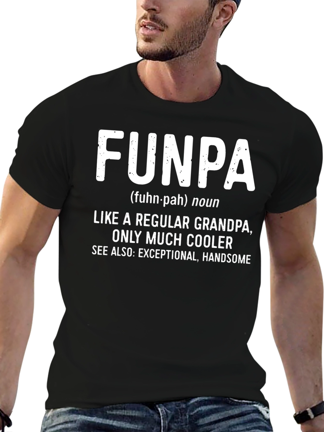 Funpa: Like a Regular Grandpa Only Much Cooler T-Shirt