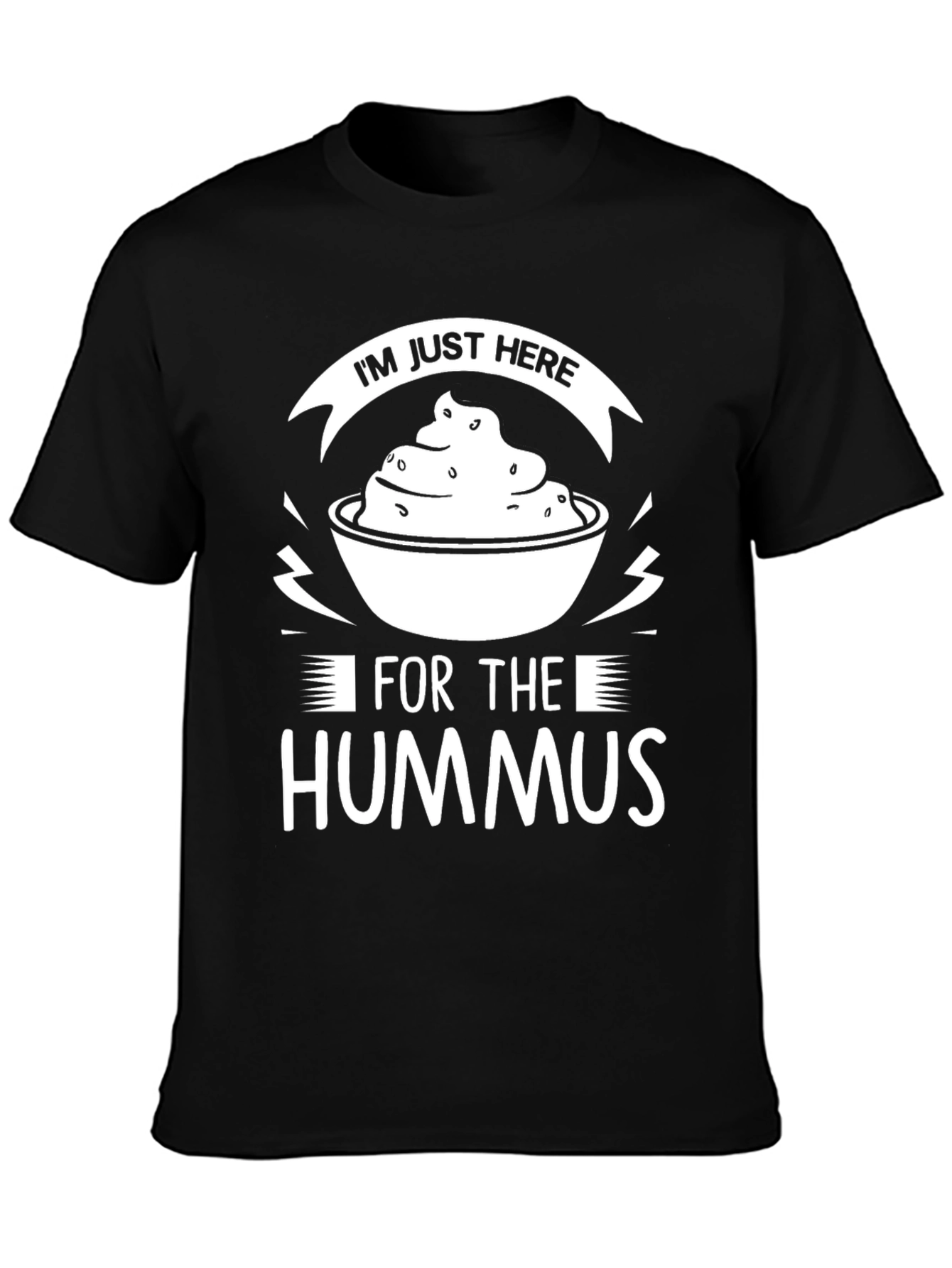 Hummus Lover T-Shirt - Funny Foodie Tee