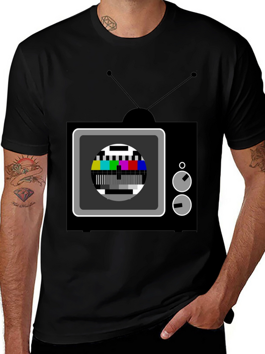Retro TV Graphic Tee - Vintage Television T-Shirt