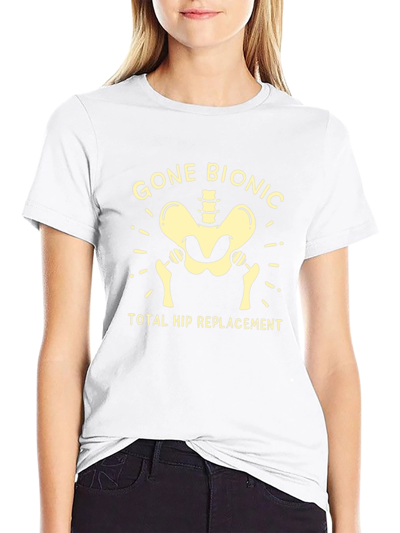 Gone Bionic Hip Replacement T-Shirt