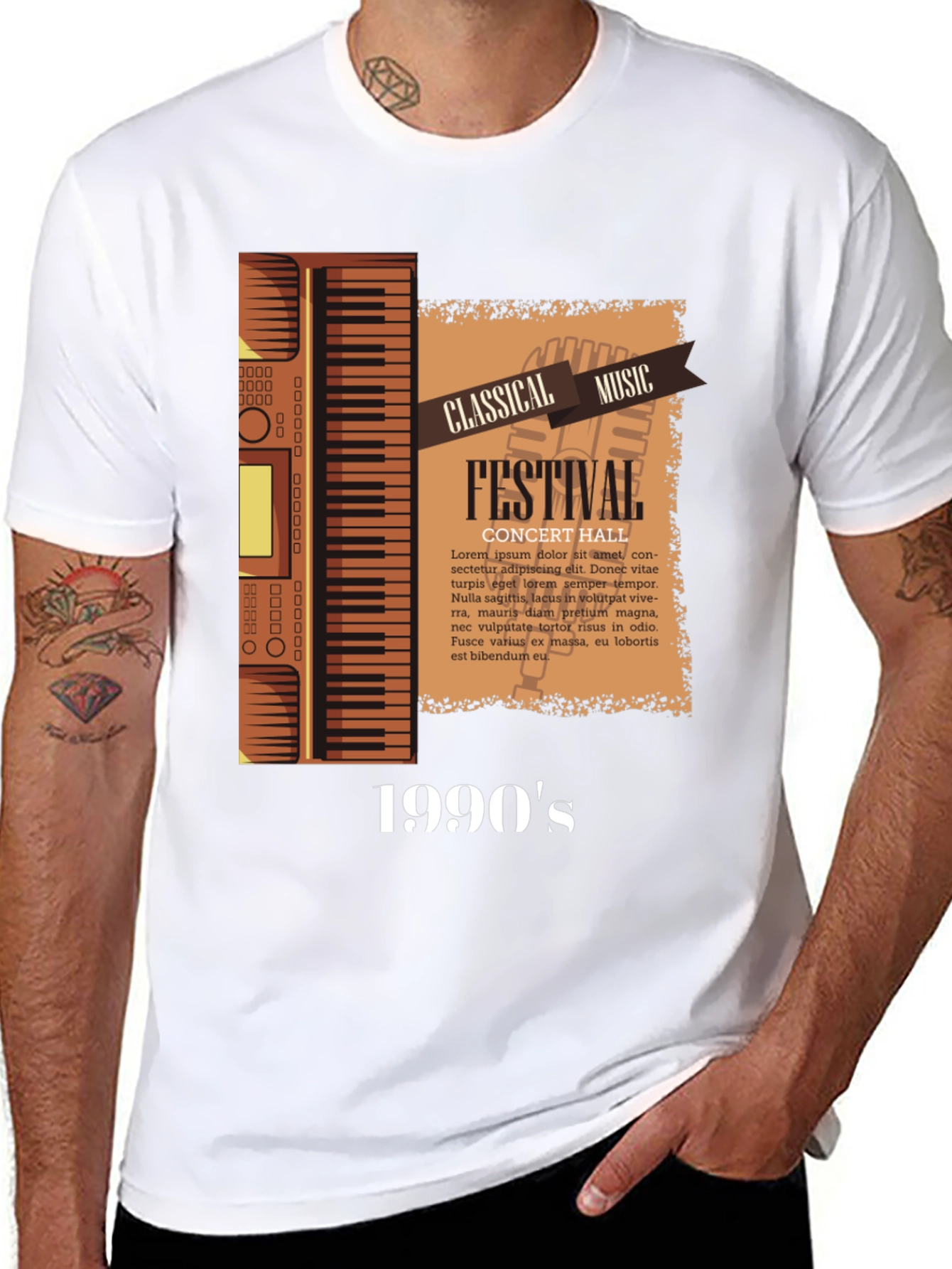 Classical Music Festival 1990s Graphic Tee
