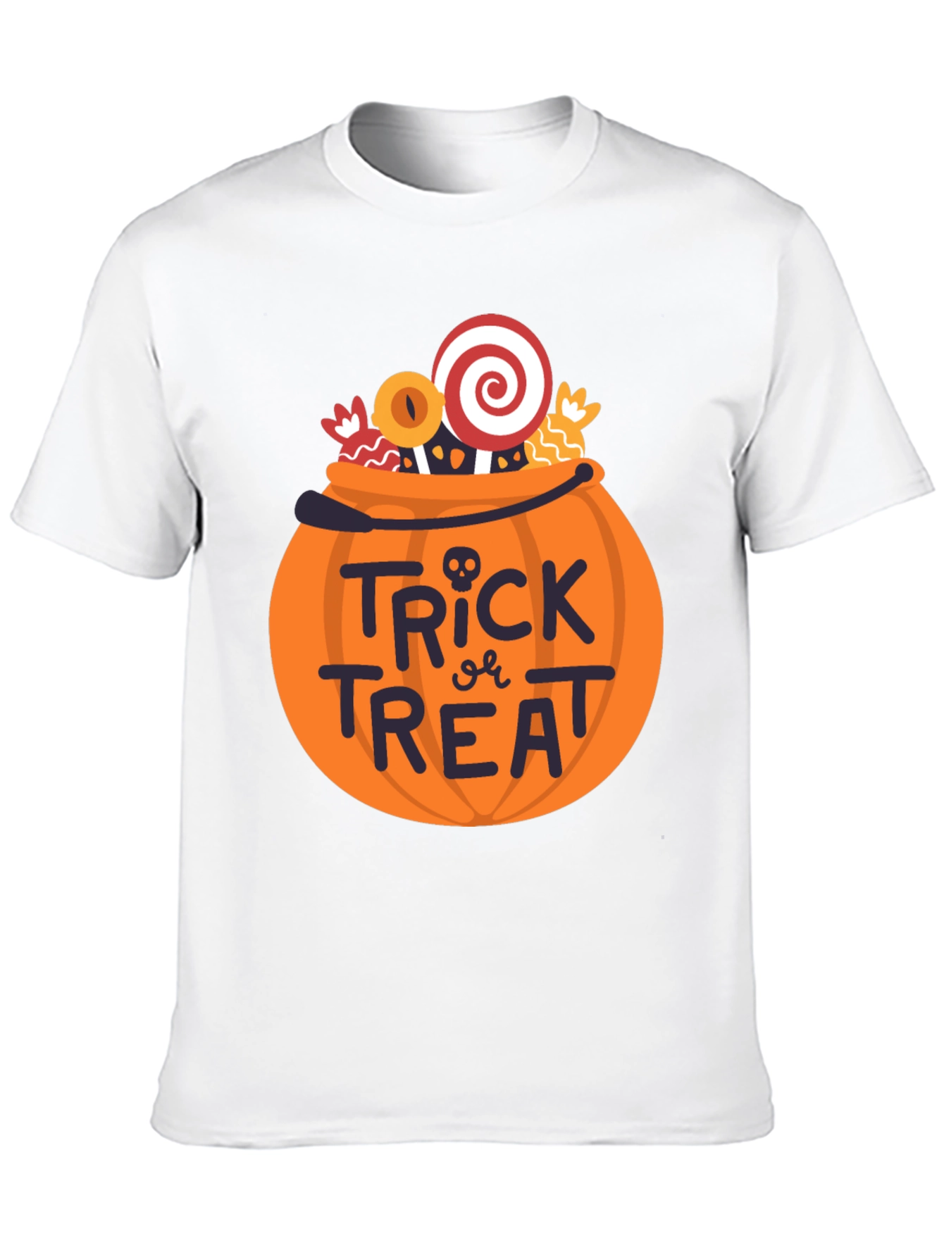 Halloween Trick or Treat Pumpkin Candy T-Shirt