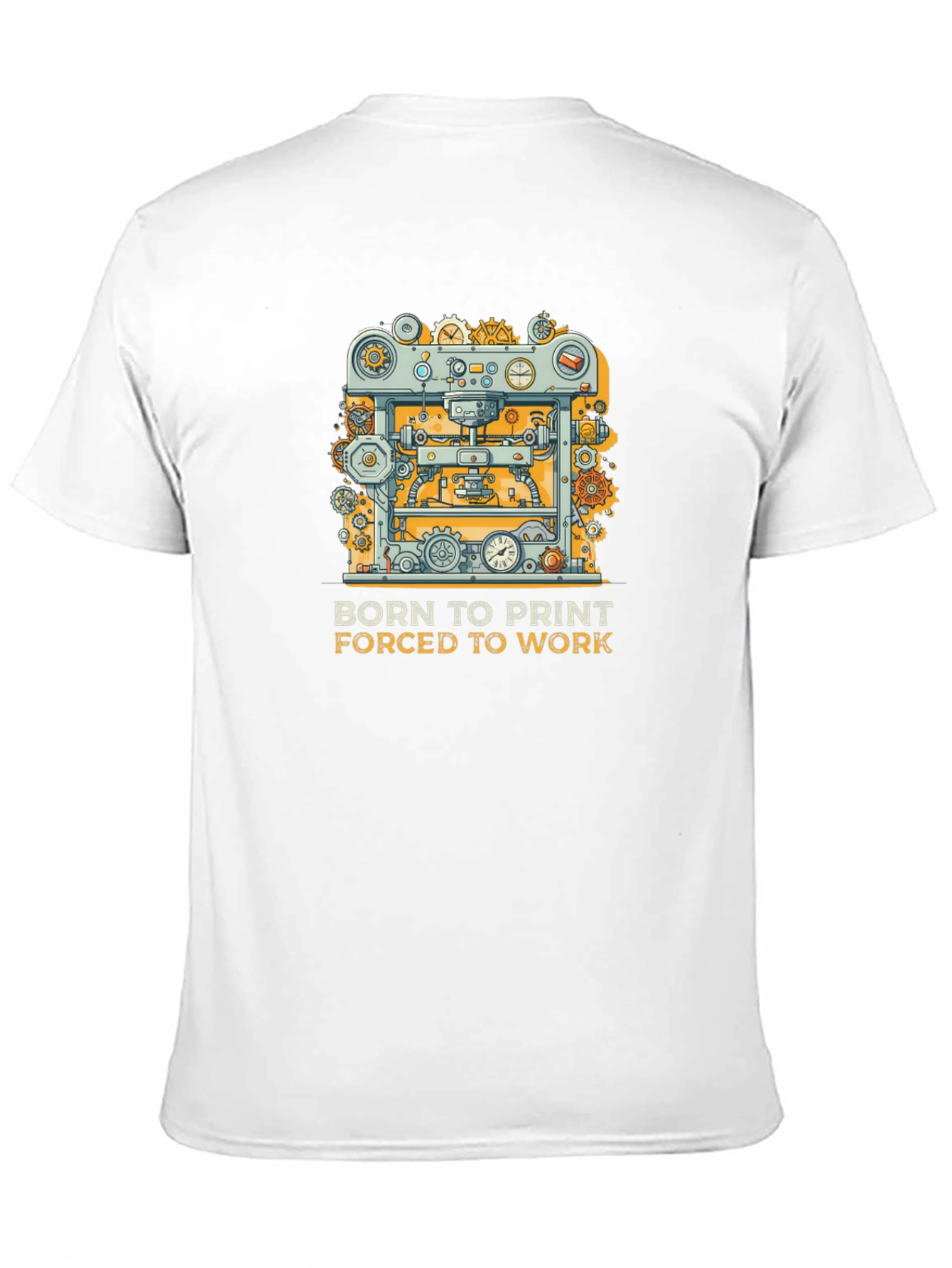 Born To Print T-Shirt - 3D Printing