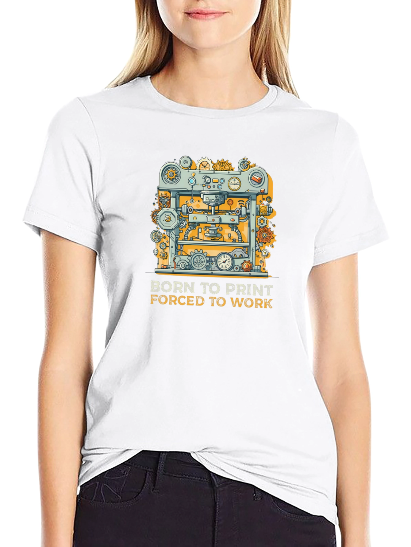 Born To Print T-Shirt - 3D Printing
