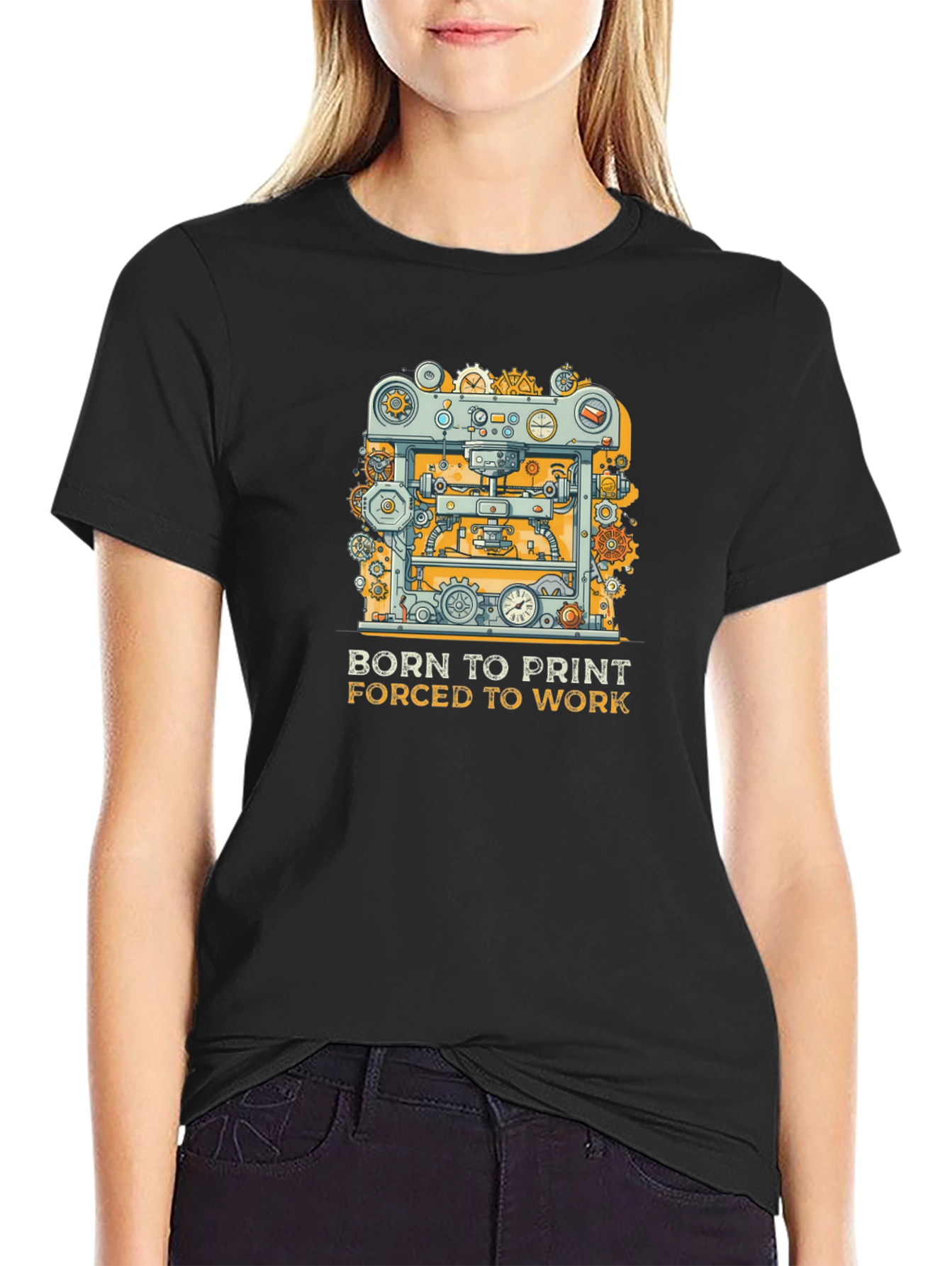 Born To Print T-Shirt - 3D Printing