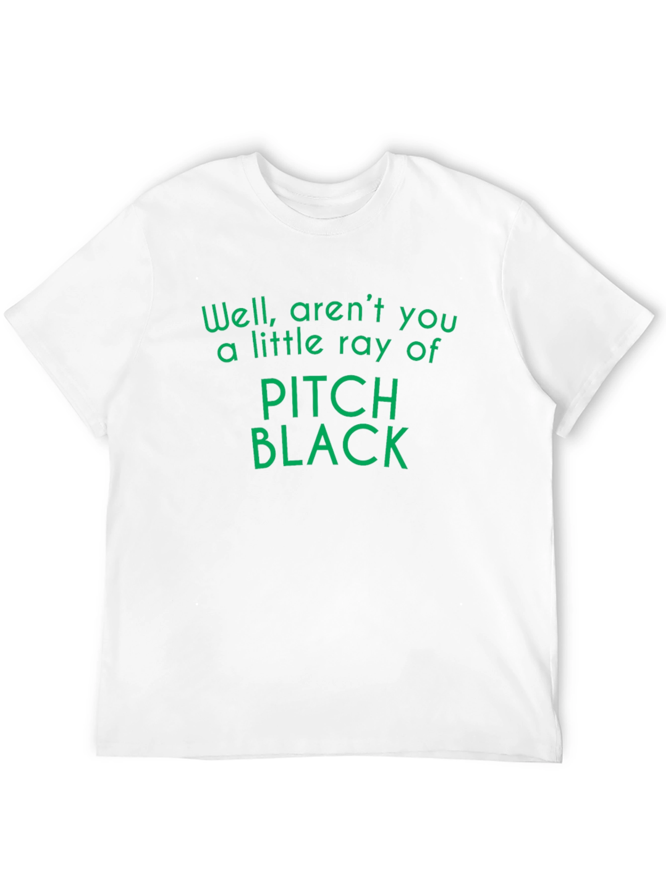 Pitch Black Ray T-Shirt - Funny Graphic Tee