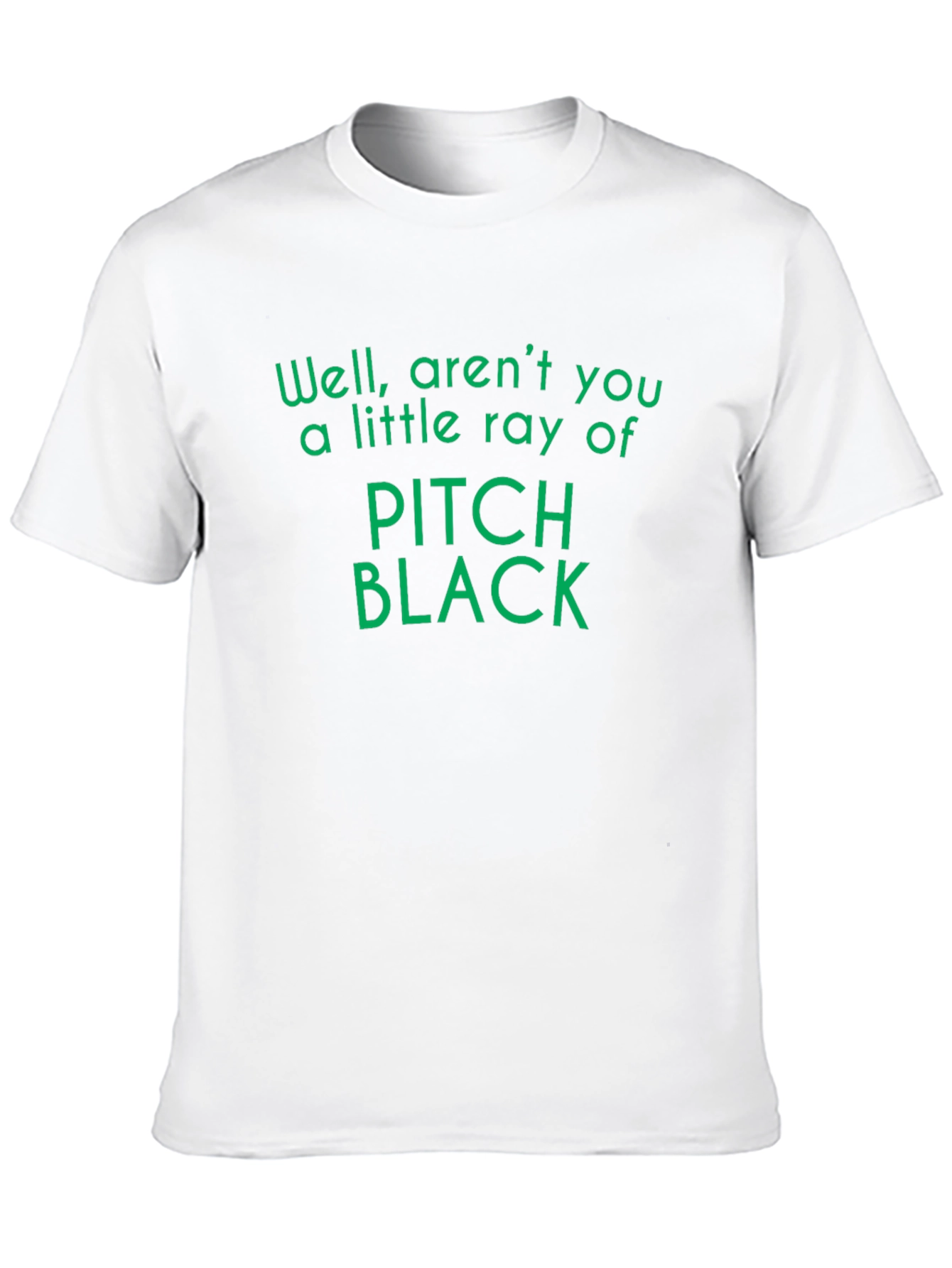 Pitch Black Ray T-Shirt - Funny Graphic Tee