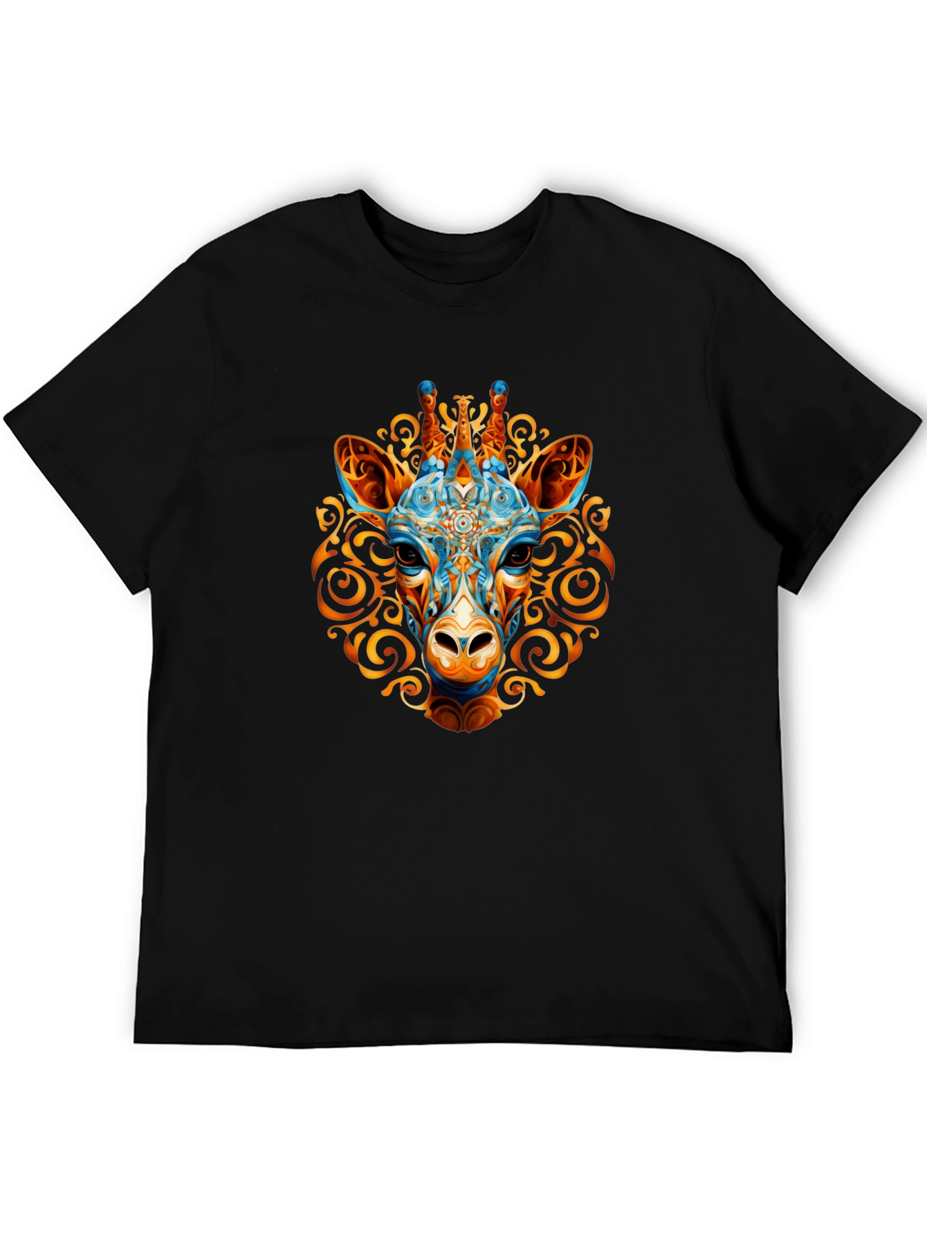 Giraffe Mandala Graphic Tee