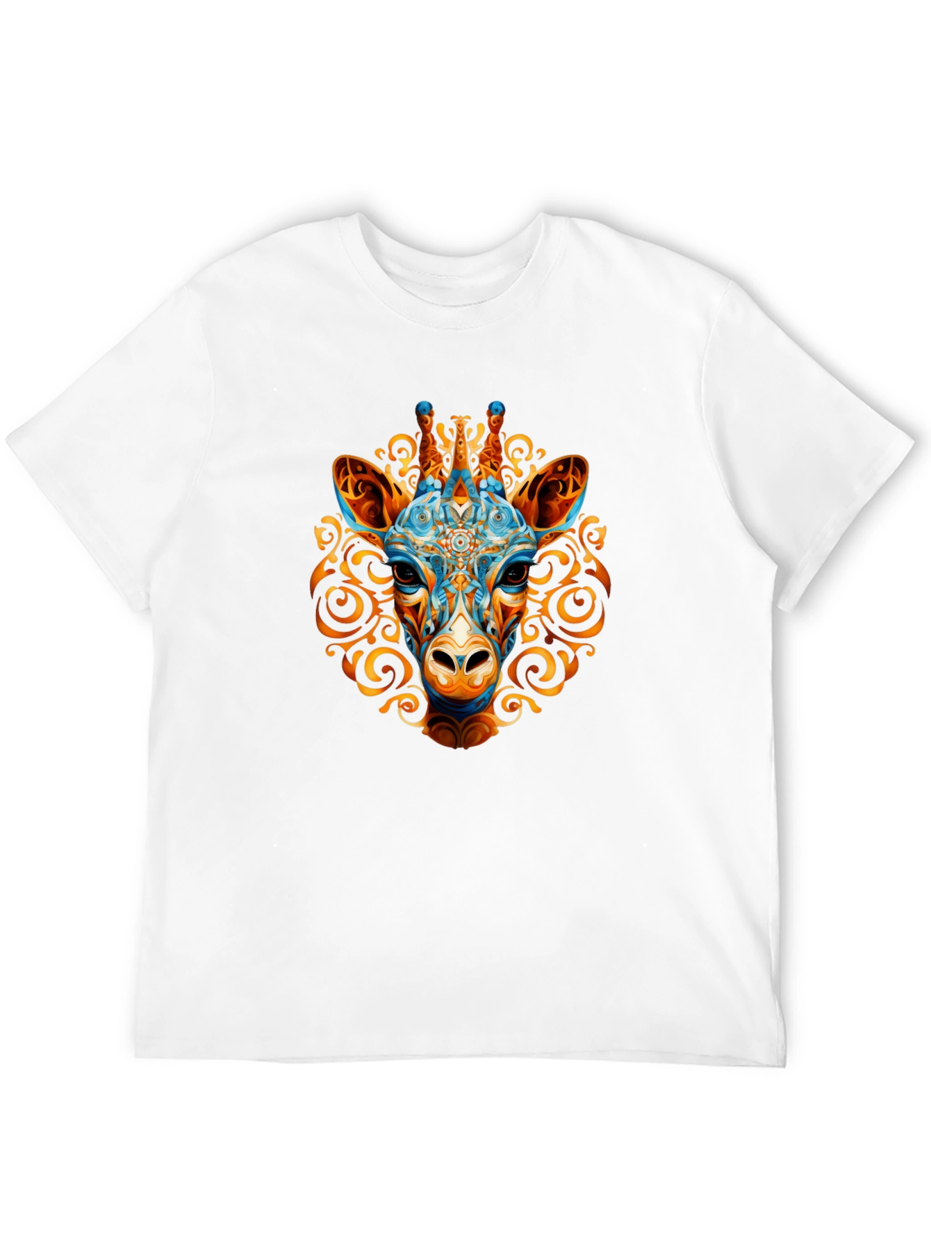 Giraffe Mandala Graphic Tee