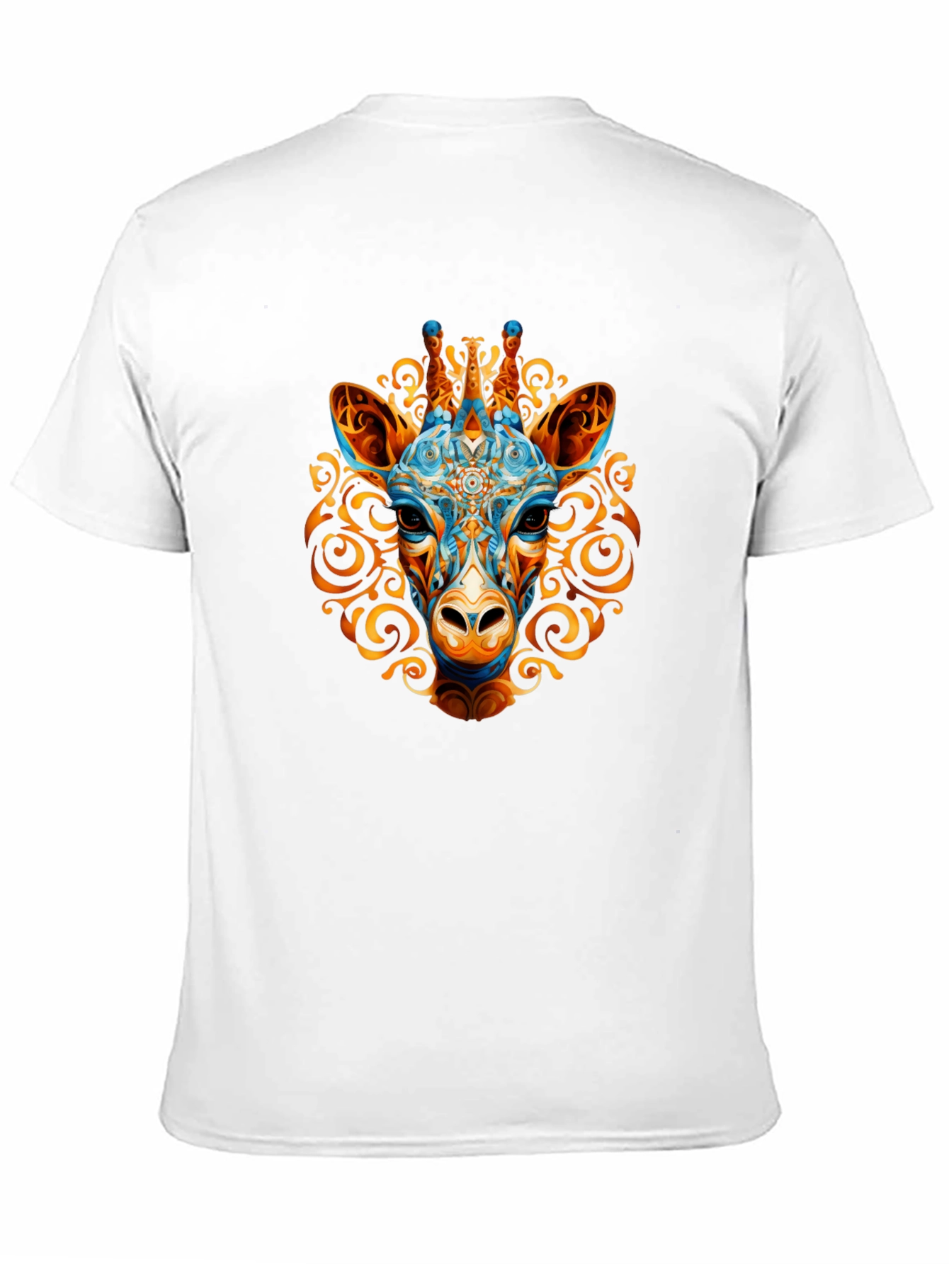 Giraffe Mandala Graphic Tee