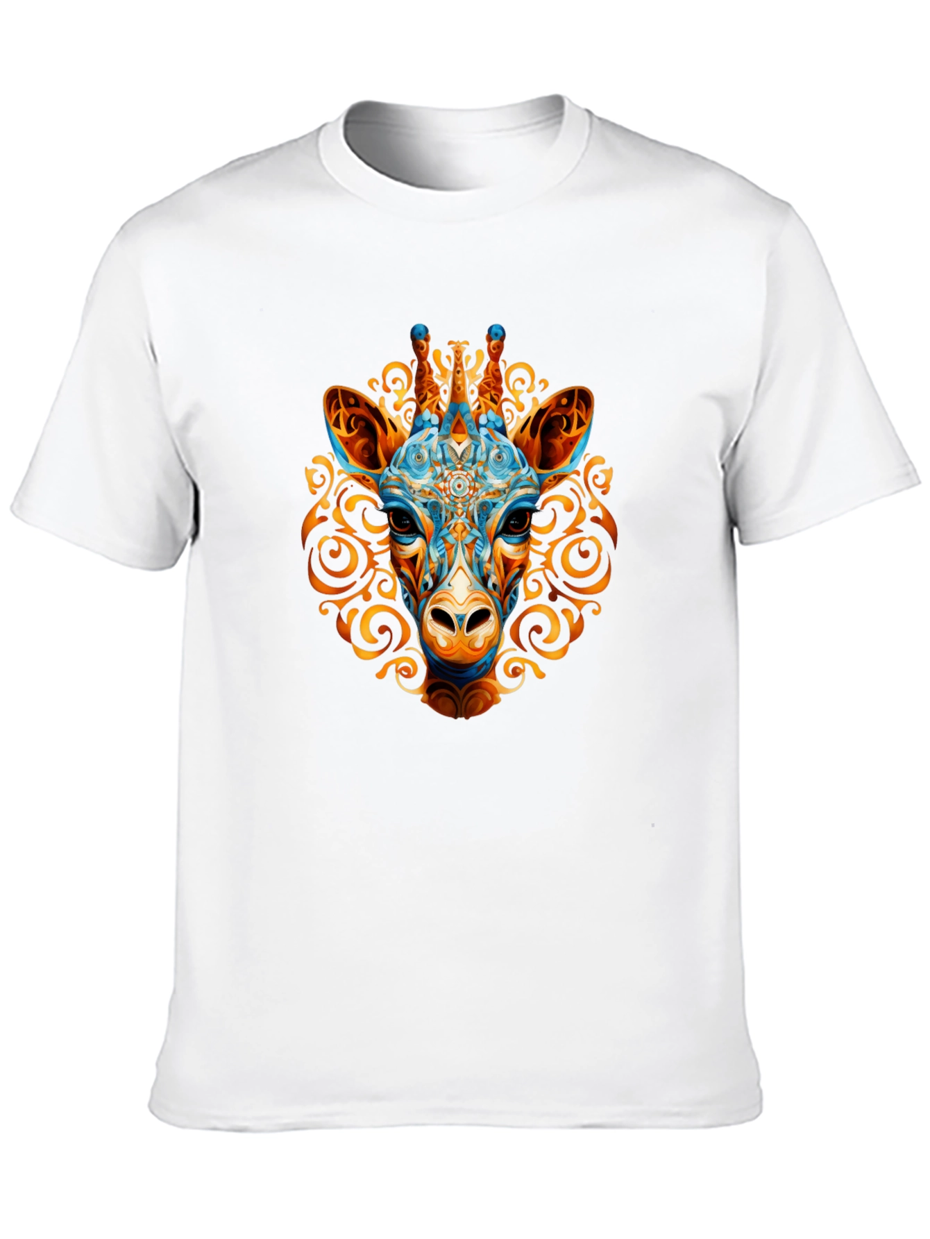 Giraffe Mandala Graphic Tee