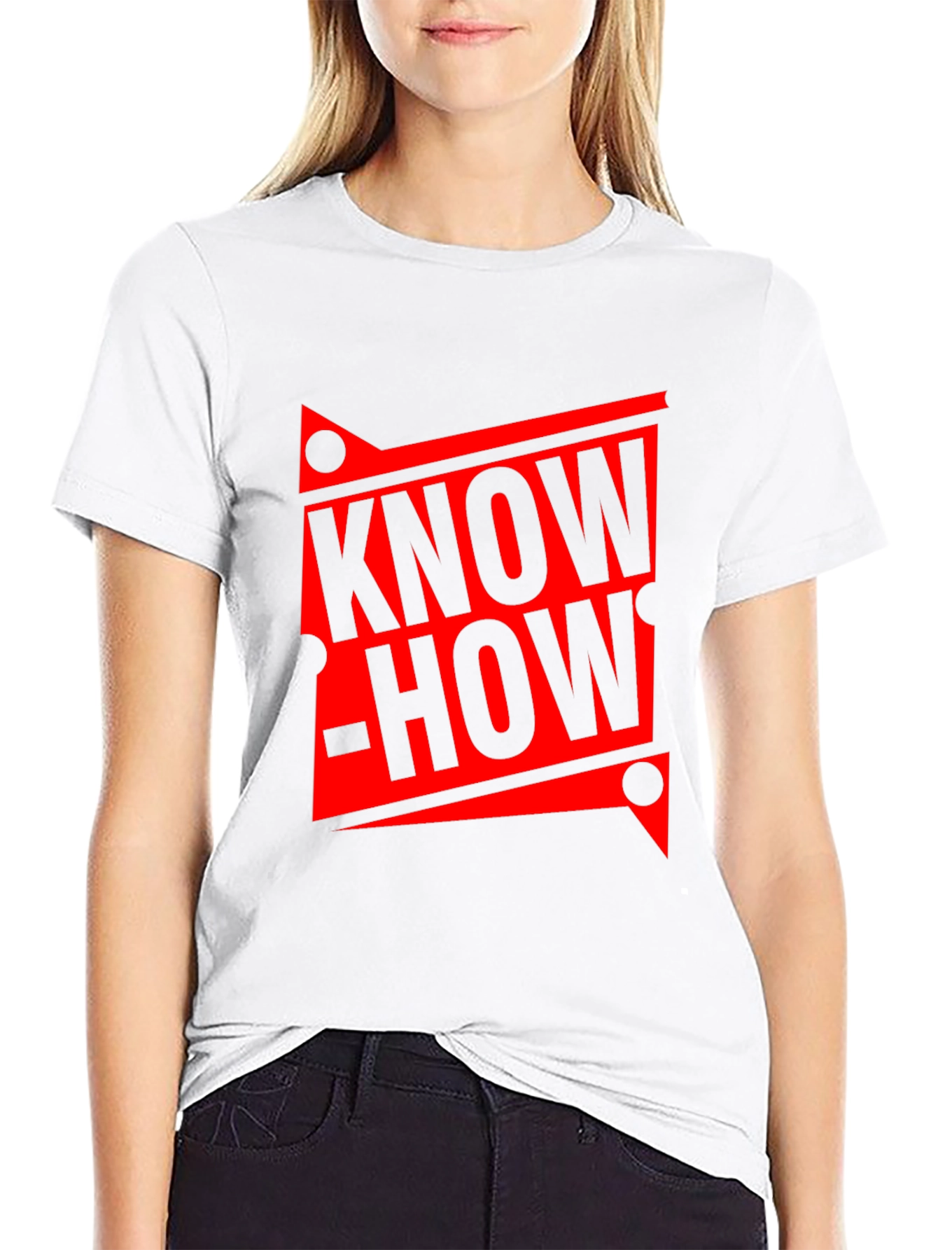 Know-How Graphic Black T-Shirt