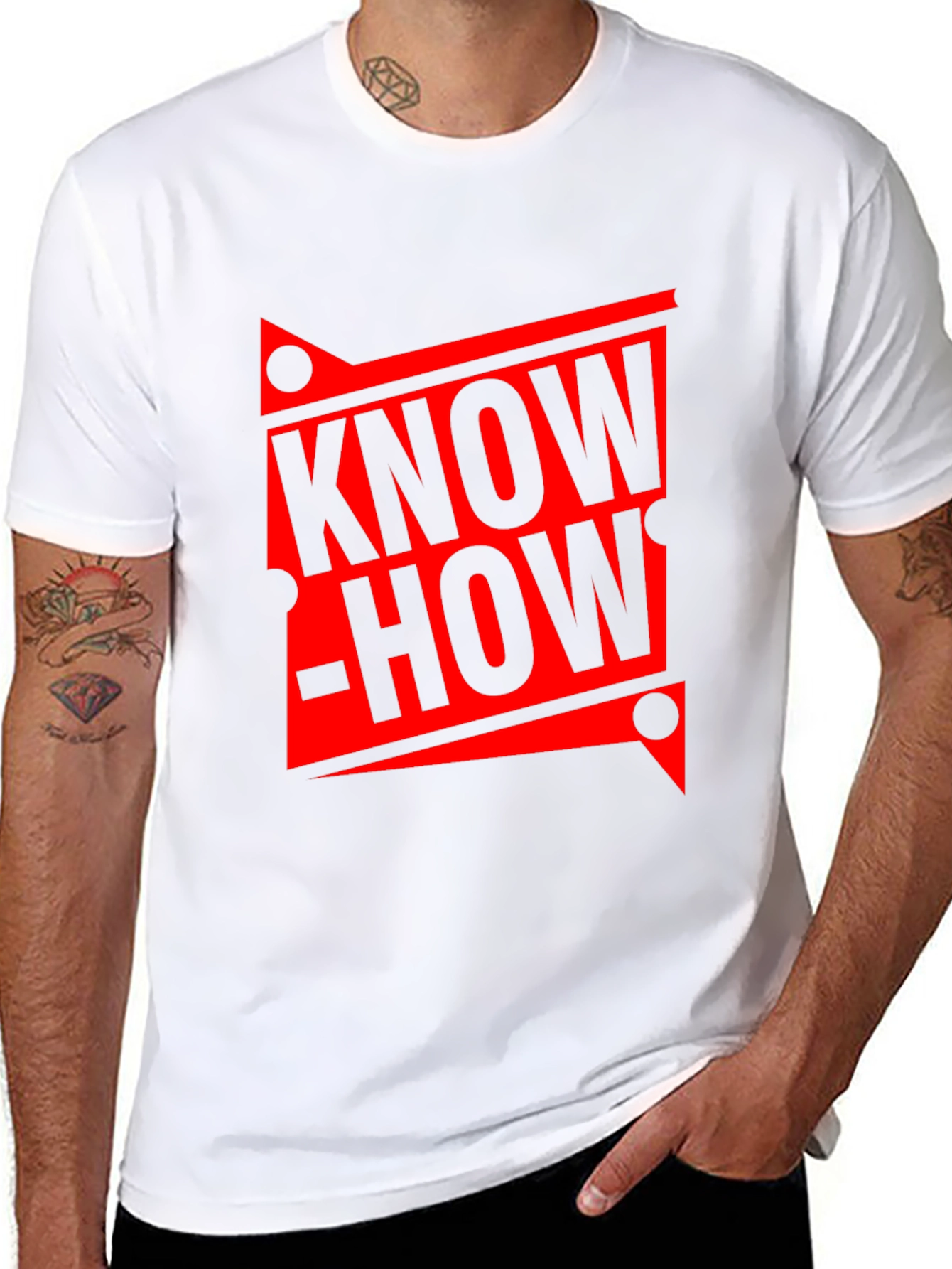 Know-How Graphic Black T-Shirt