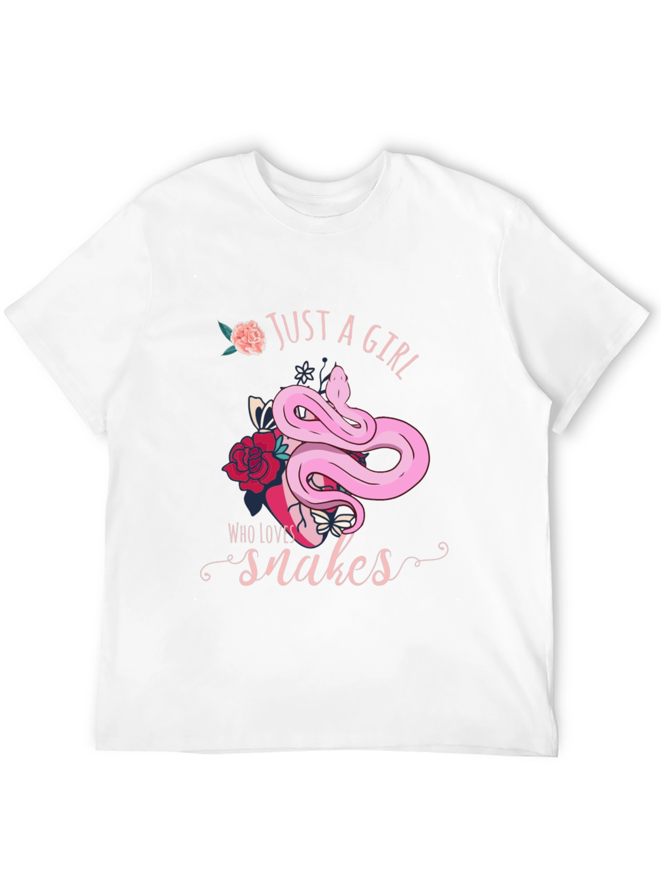 Just A Girl Who Loves Snakes T-Shirt