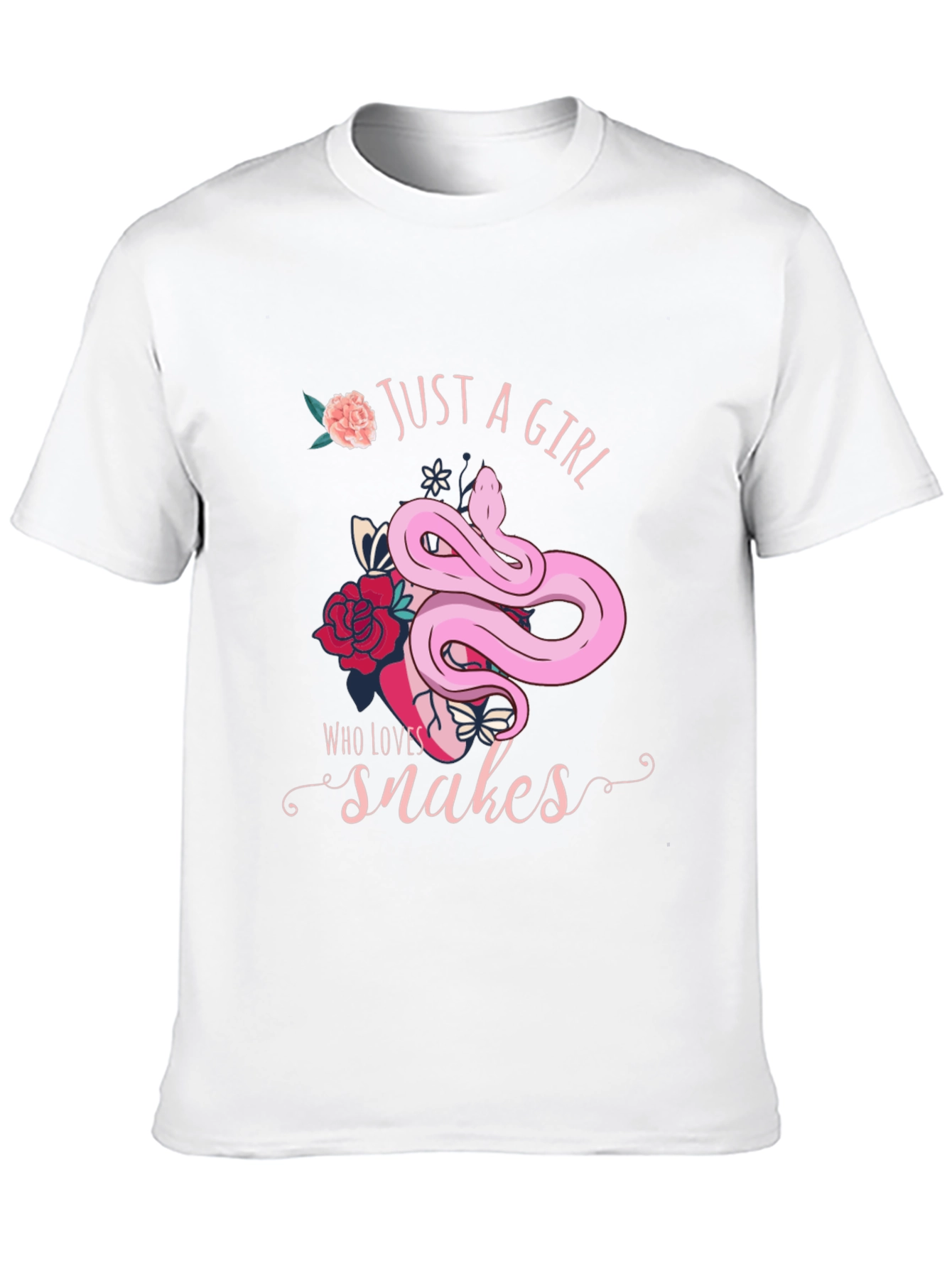 Just A Girl Who Loves Snakes T-Shirt