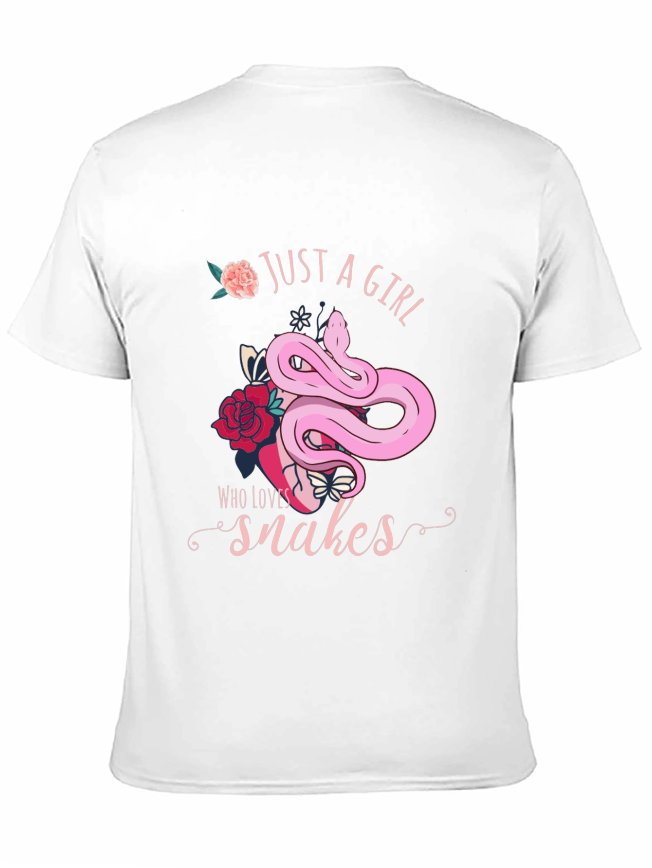 Just A Girl Who Loves Snakes T-Shirt