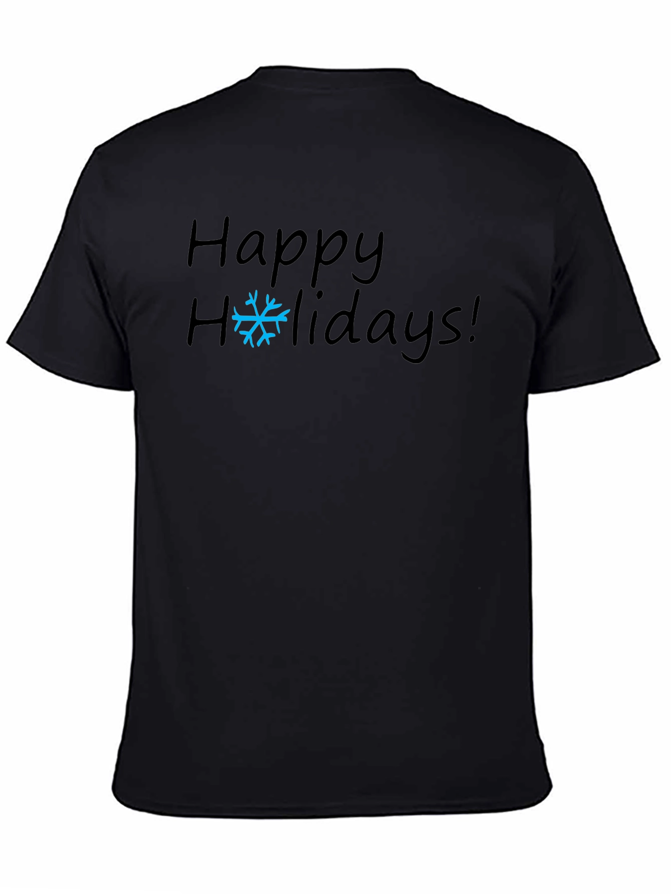 Happy Holidays T-Shirt - Festive Holiday Apparel