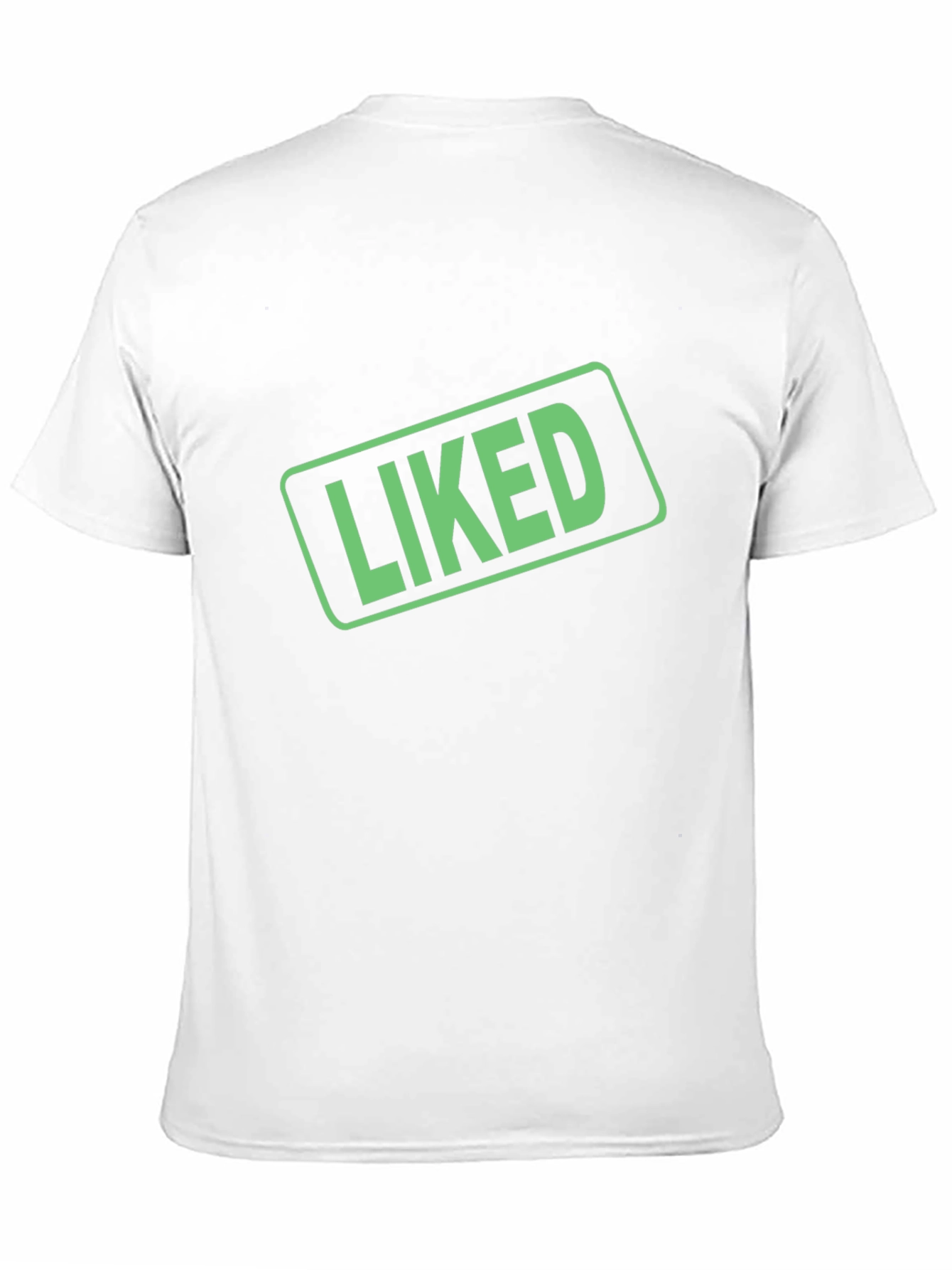 Liked Graphic Black T-Shirt - Trendy Casual Wear
