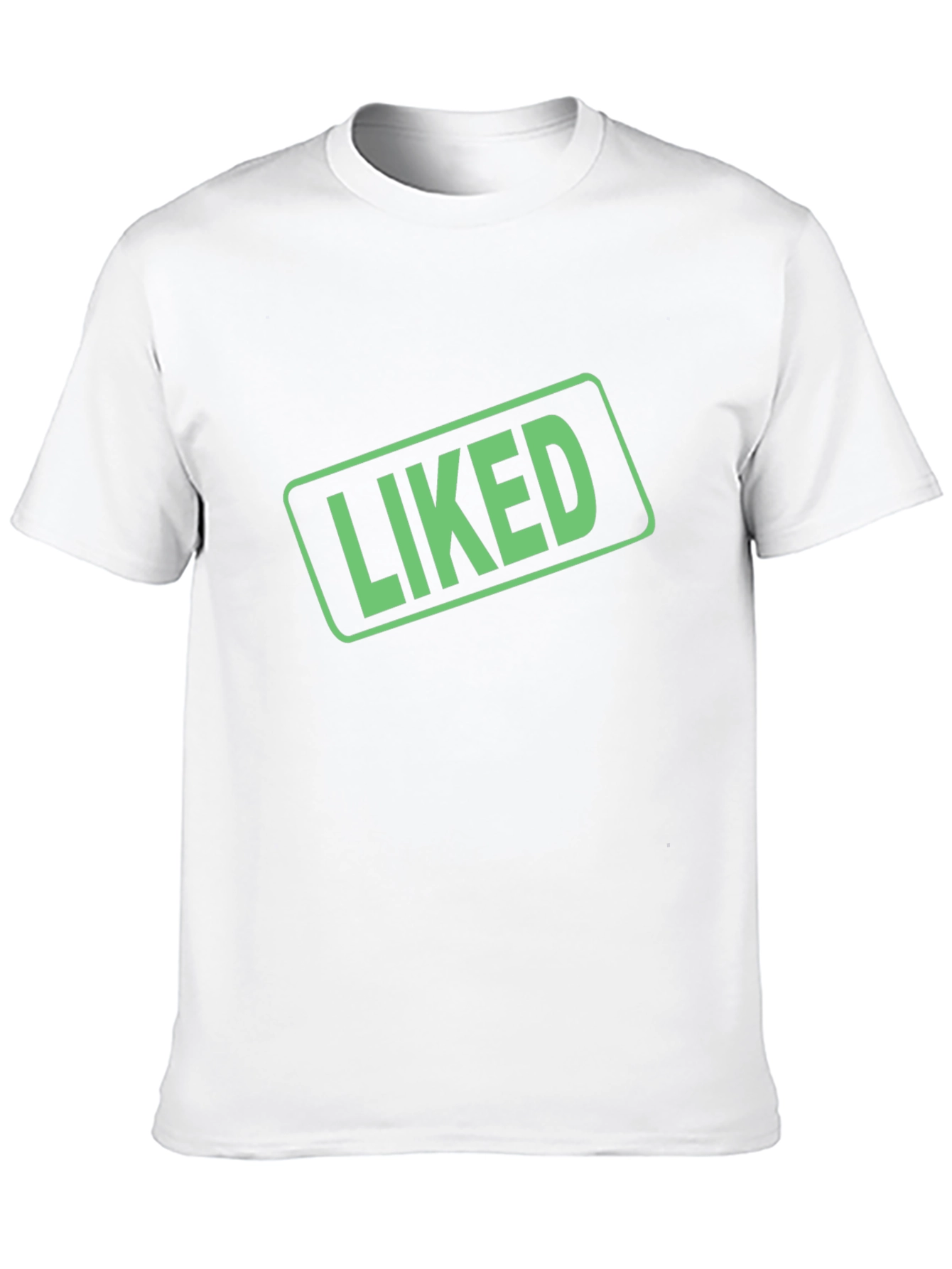 Liked Graphic Black T-Shirt - Trendy Casual Wear
