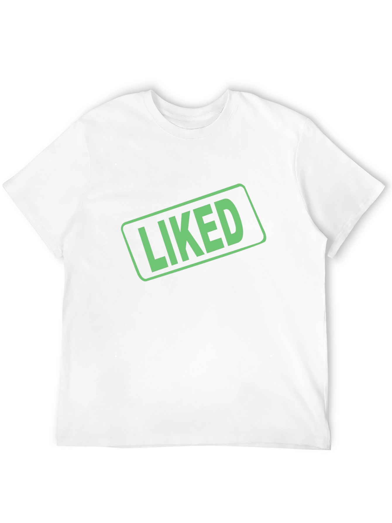 Liked Graphic Black T-Shirt - Trendy Casual Wear