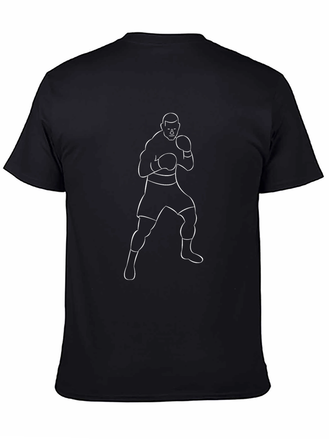 Black Boxer Graphic T-Shirt