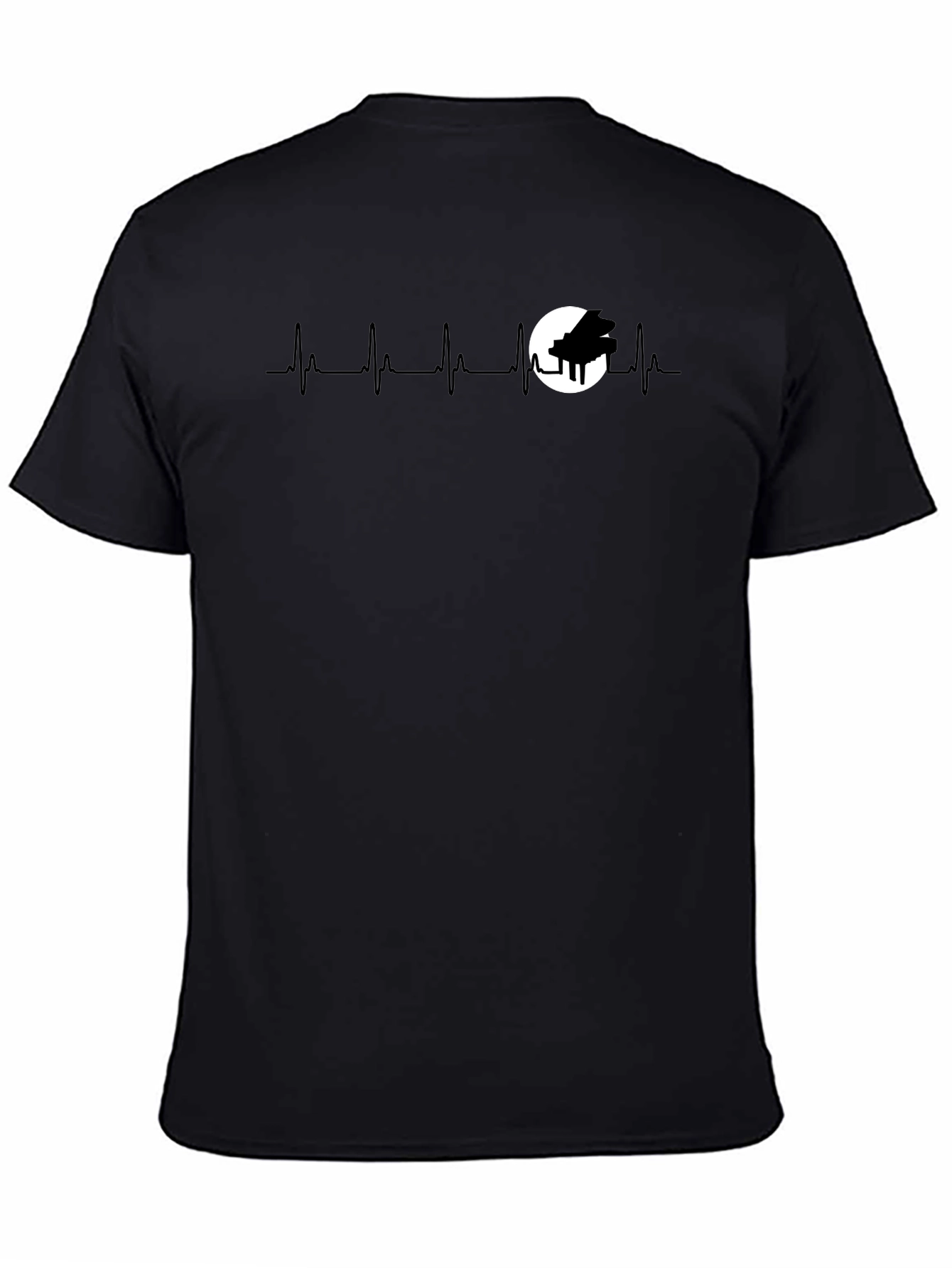 Piano Heartbeat T-Shirt - Musician Tee