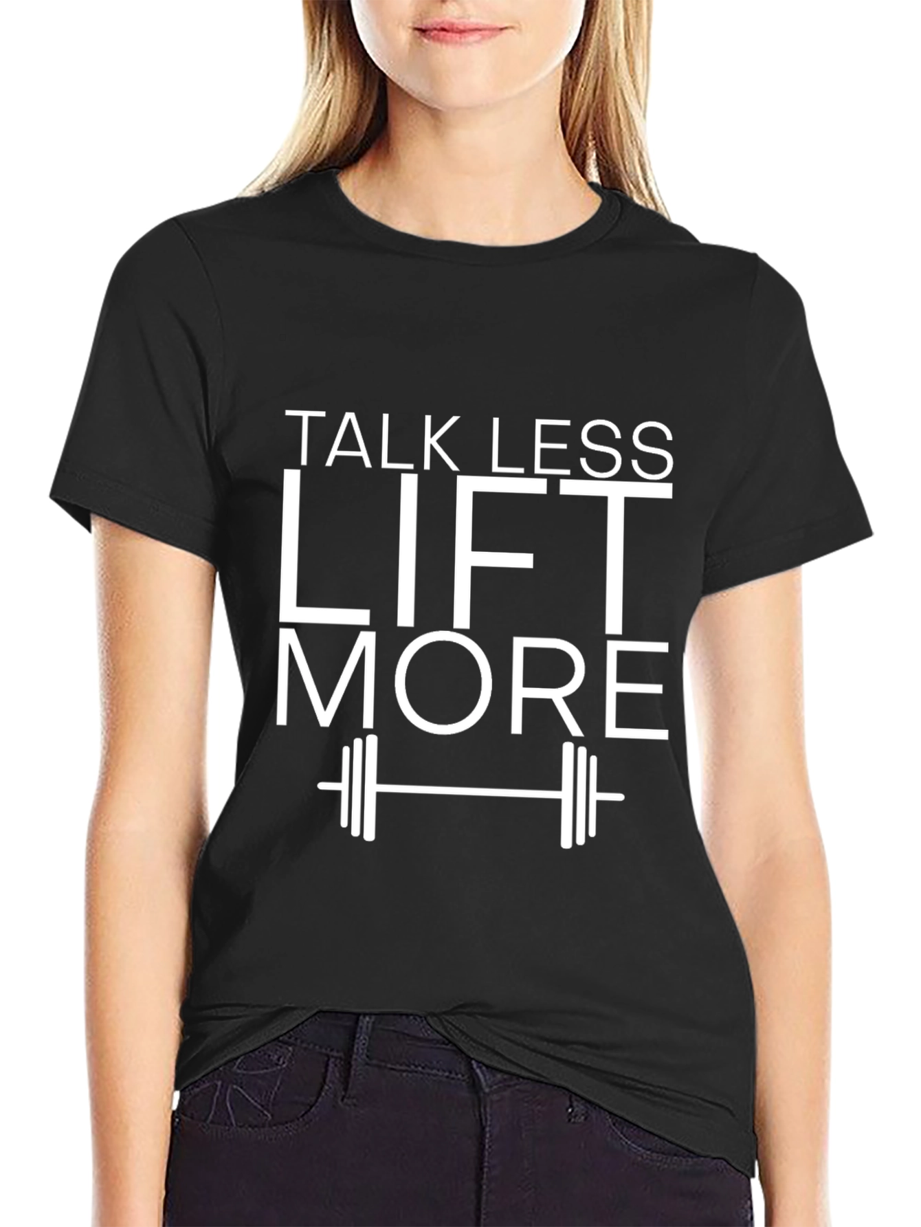 Talk Less Lift More Graphic Tee
