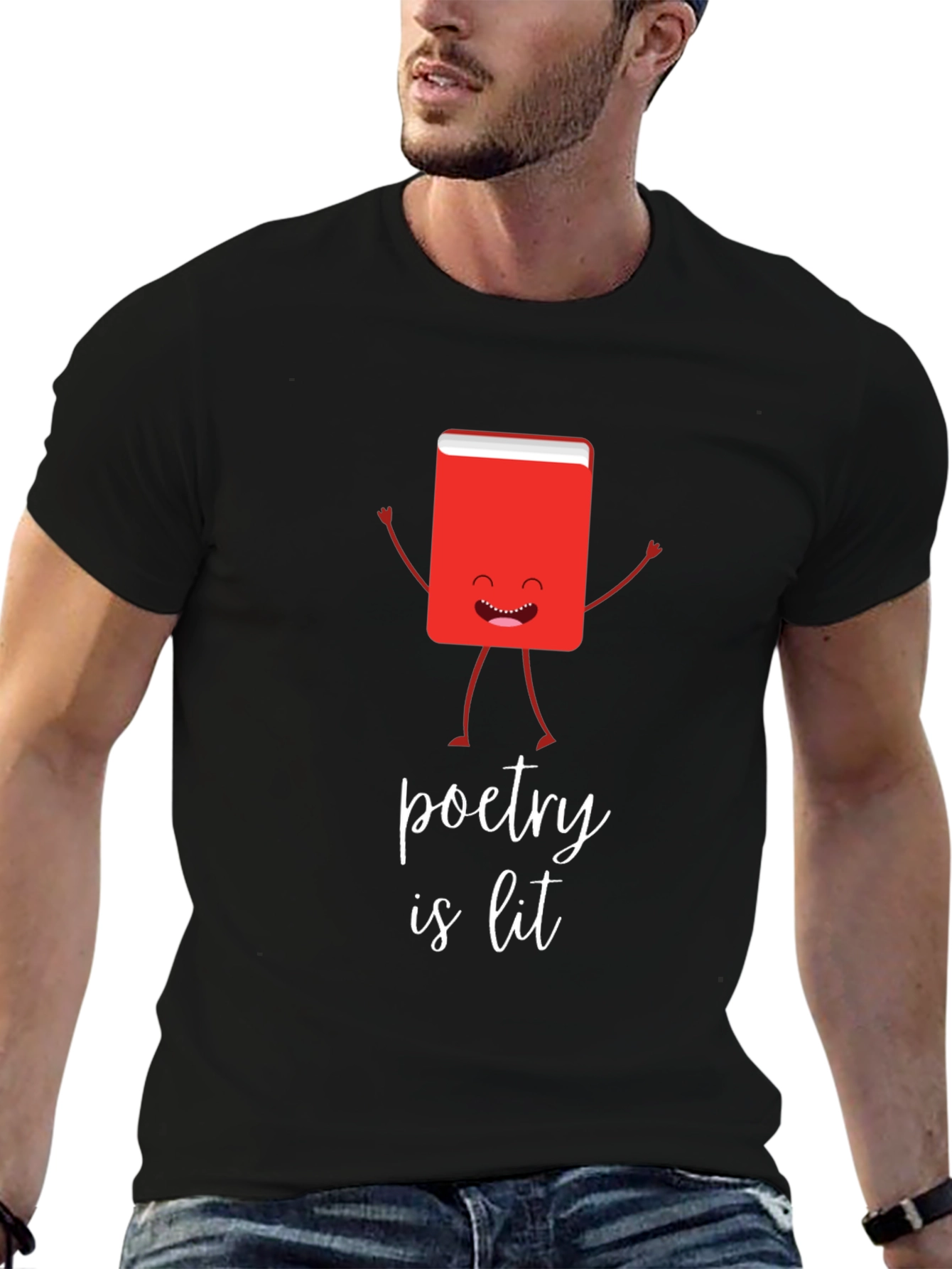 Poetry Is Lit Graphic T-Shirt