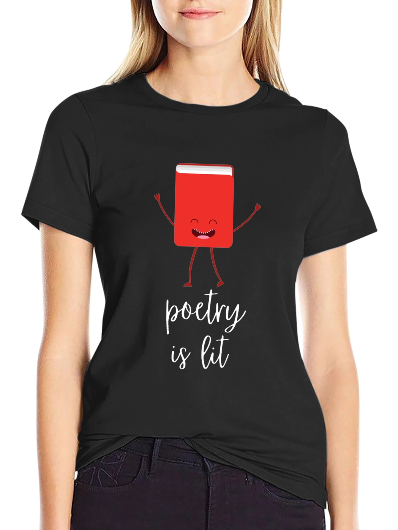 Poetry Is Lit Graphic T-Shirt