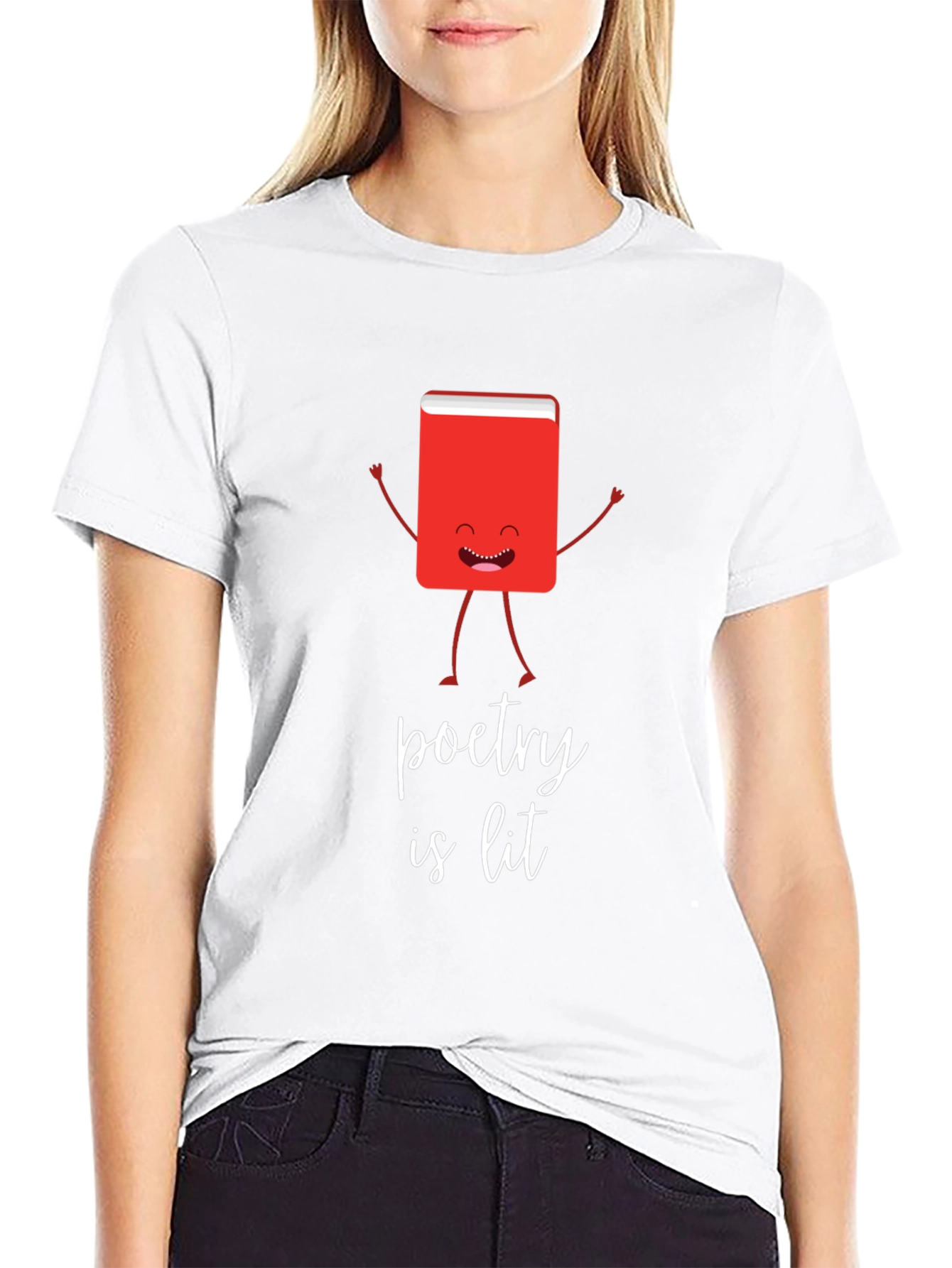 Poetry Is Lit Graphic T-Shirt
