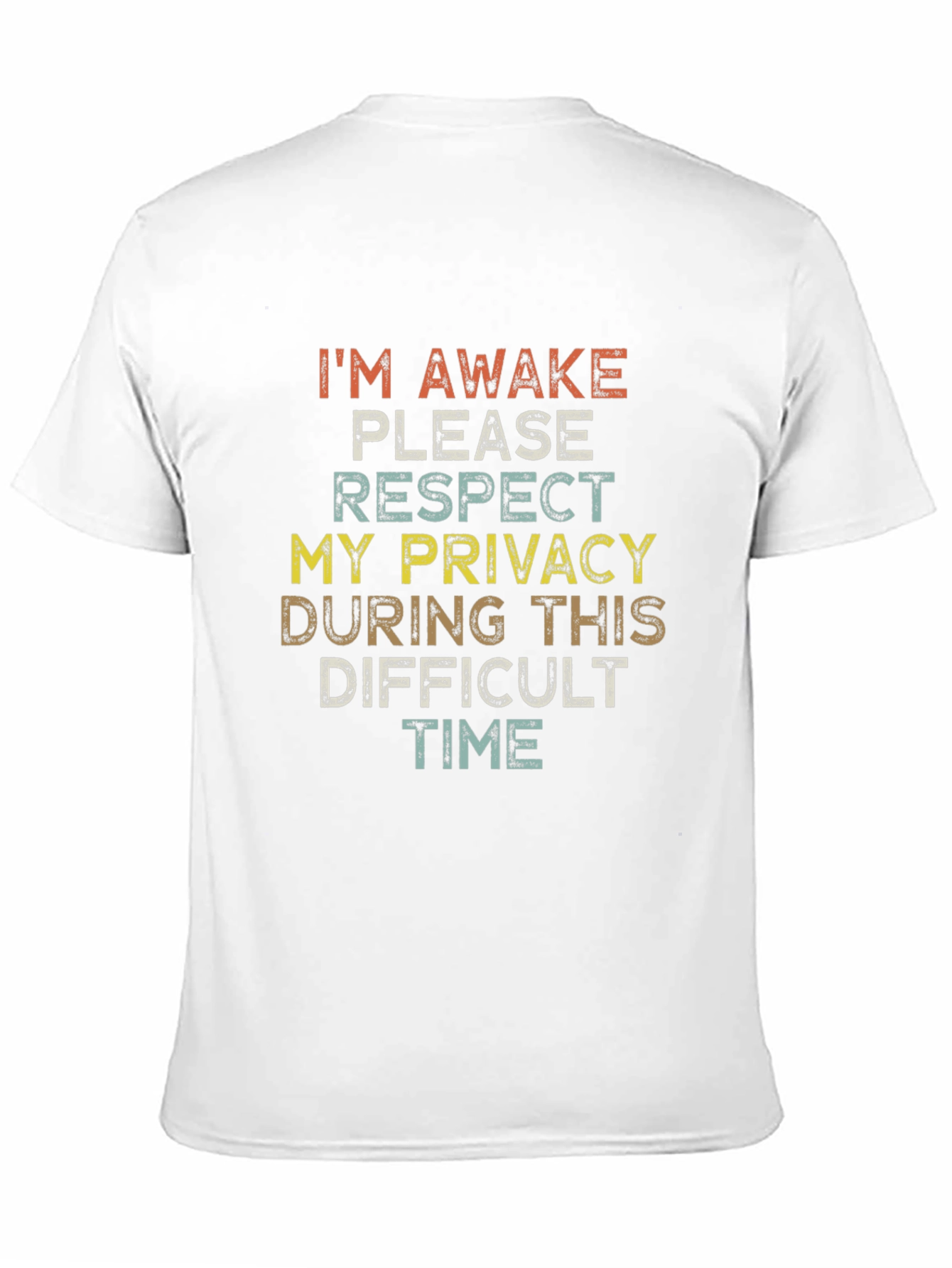 Humorous Im Awake Graphic T-Shirt
