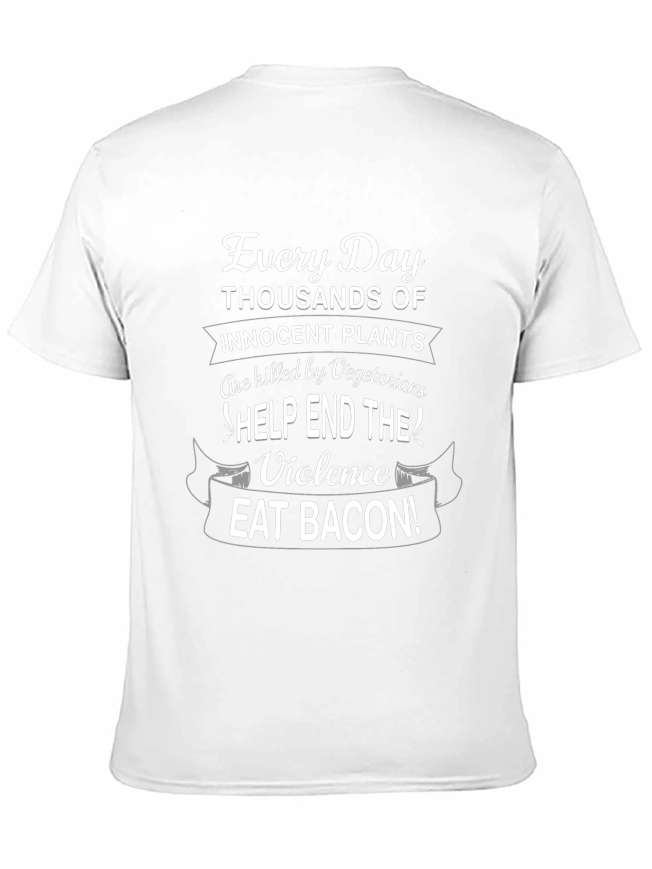 Eat Bacon T-Shirt - End Plant Violence