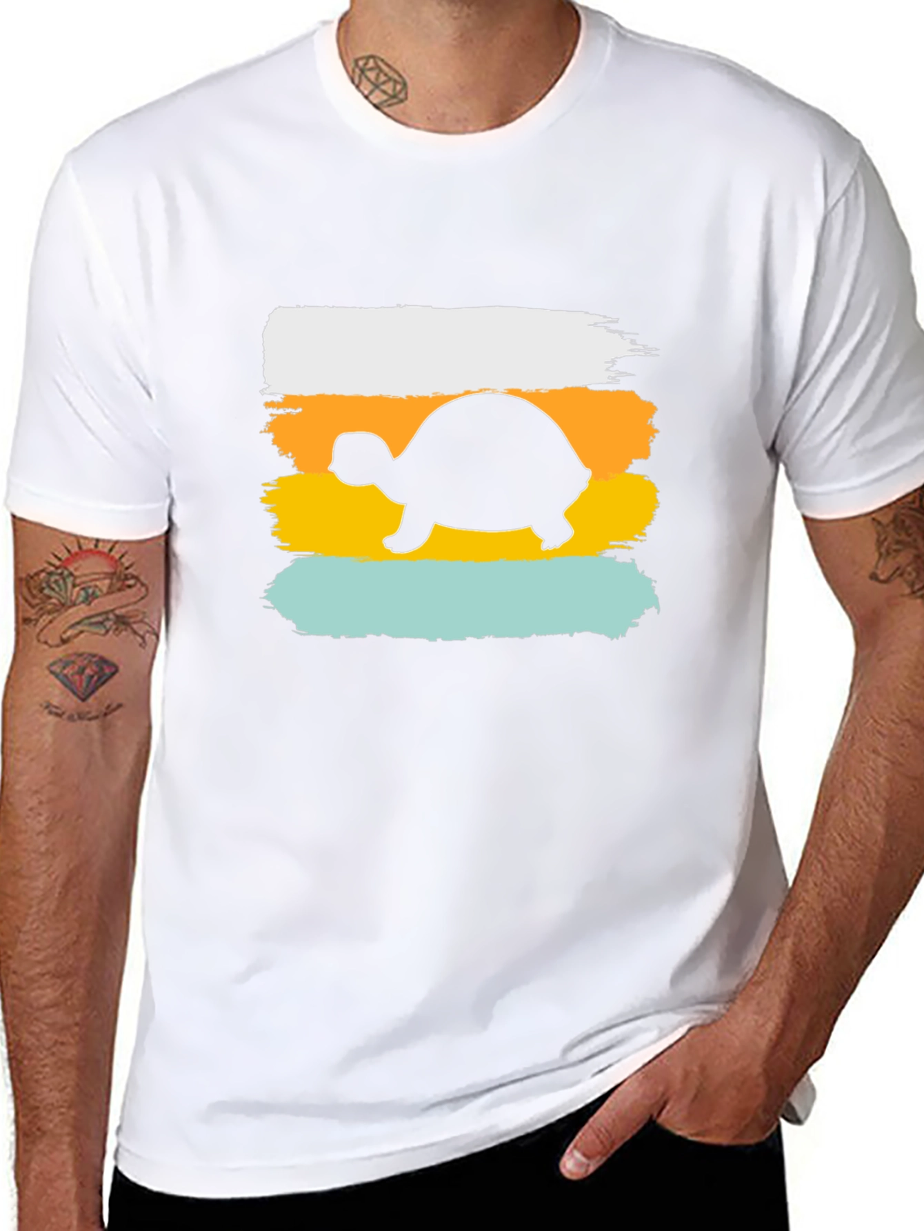 Retro Turtle Tee - Cool Graphic T-Shirt