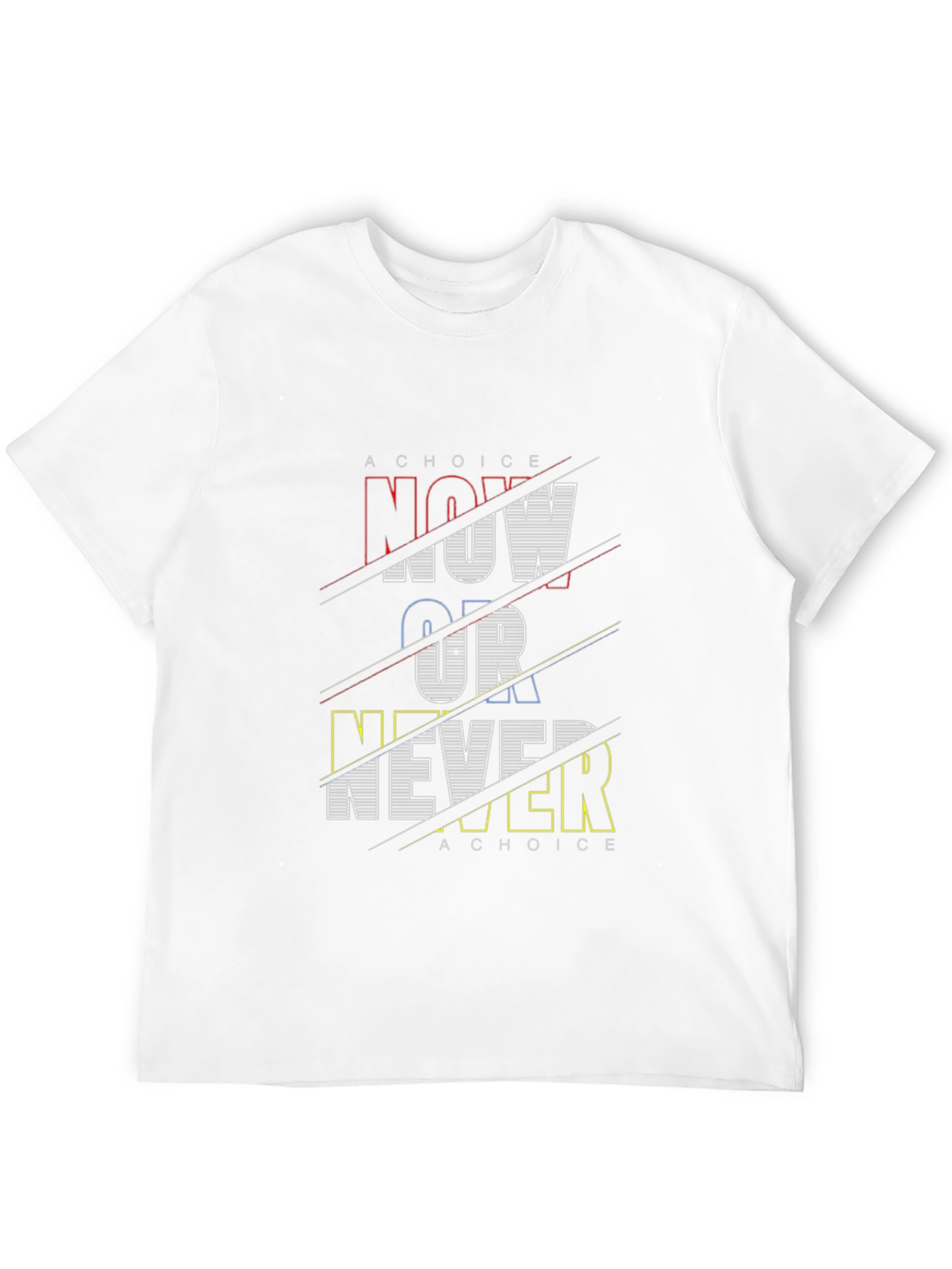 Now or Never Graphic Print Tee