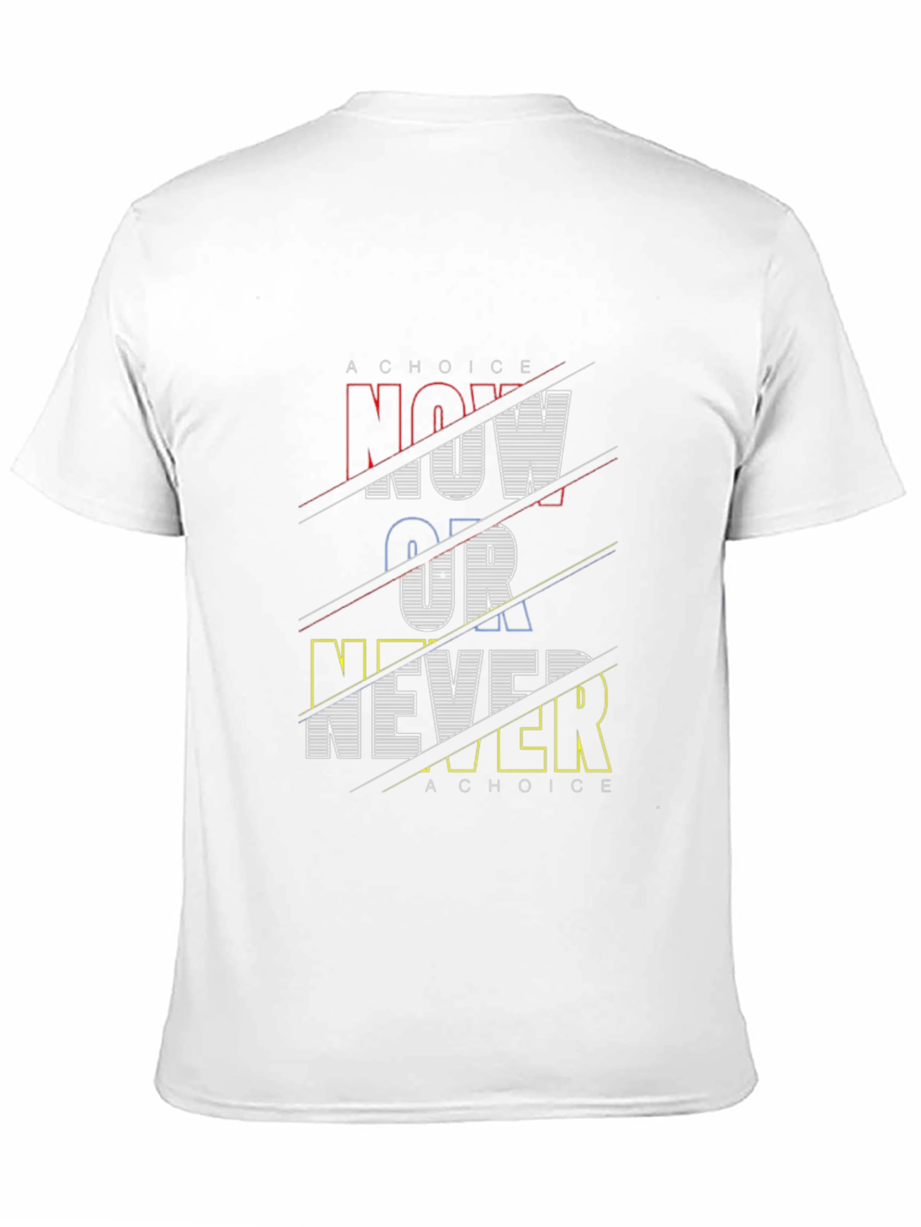 Now or Never Graphic Print Tee