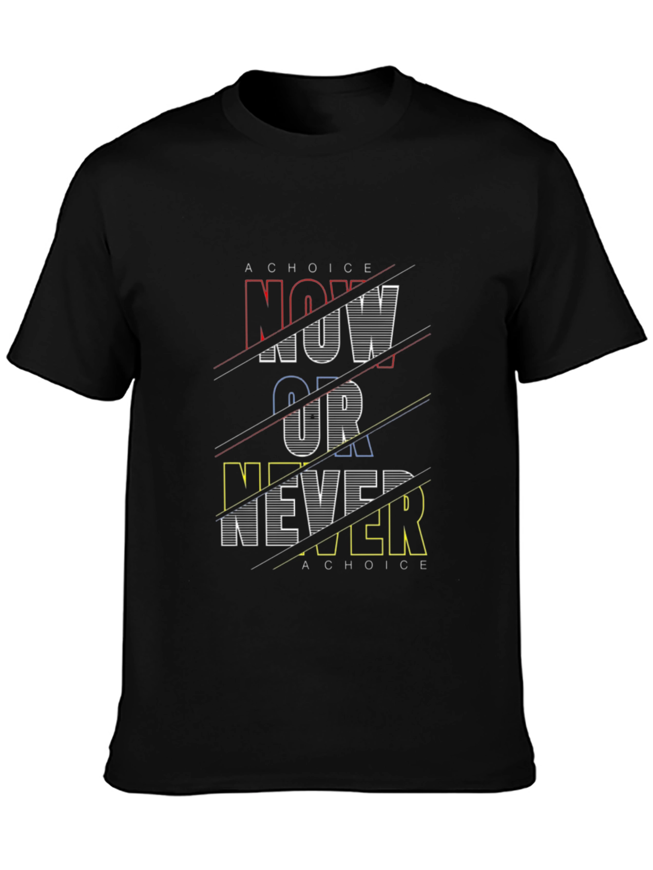 Now or Never Graphic Print Tee