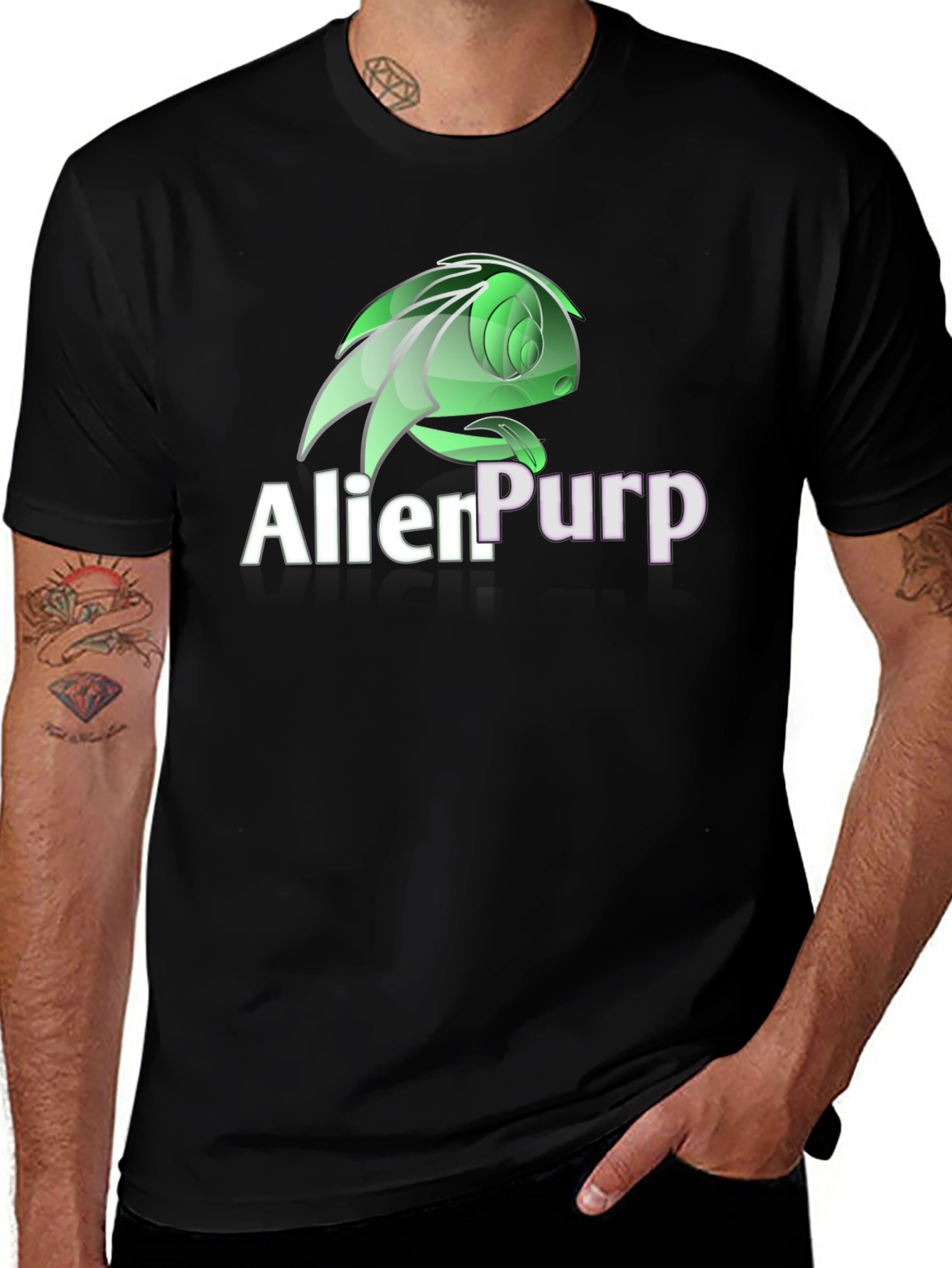 Alien Purp Graphic T-Shirt