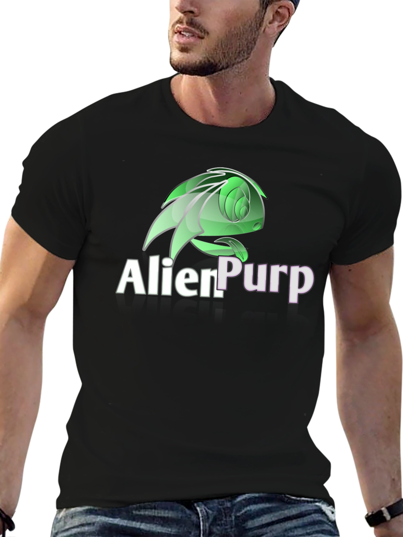 Alien Purp Graphic T-Shirt