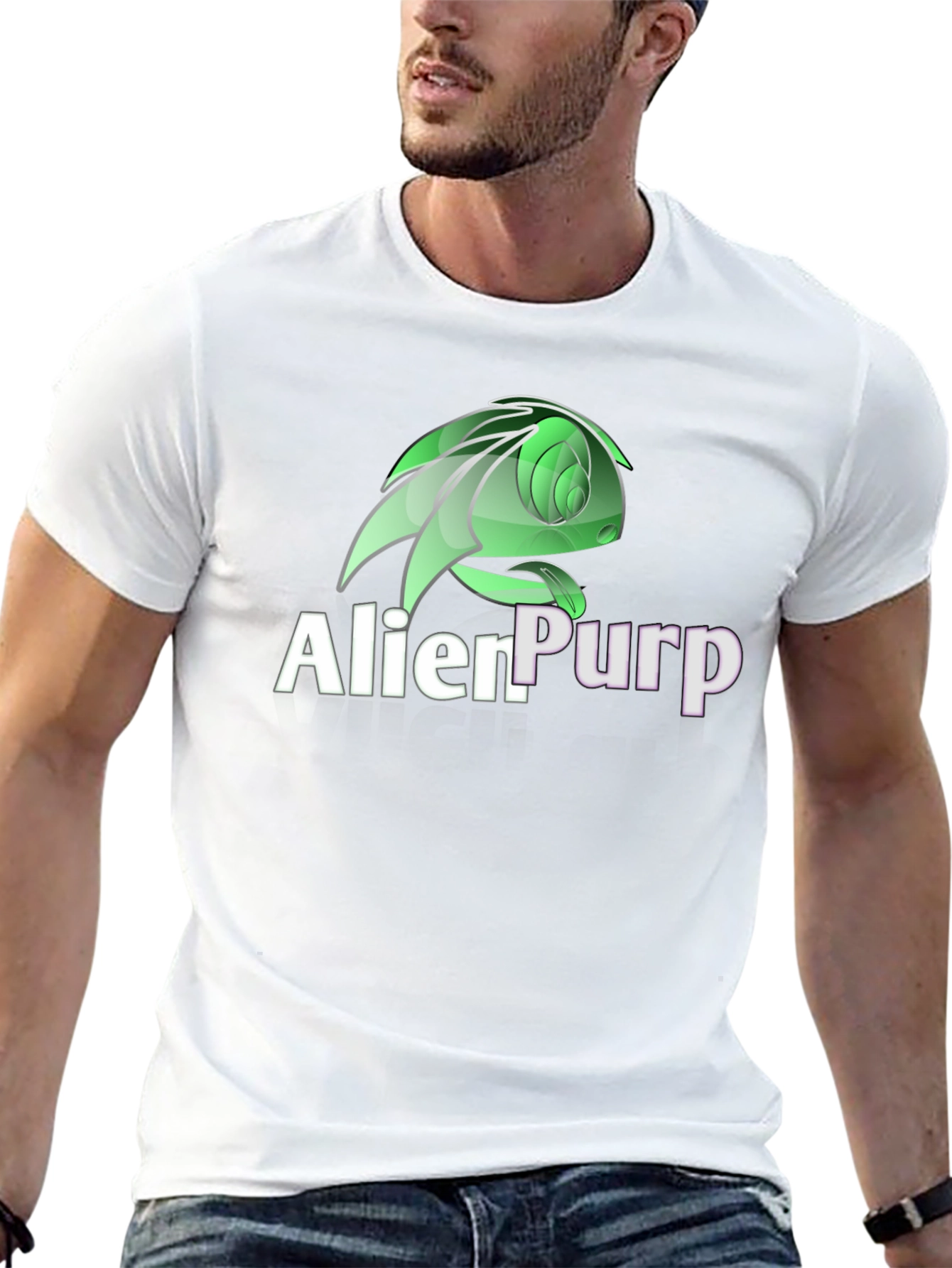 Alien Purp Graphic T-Shirt