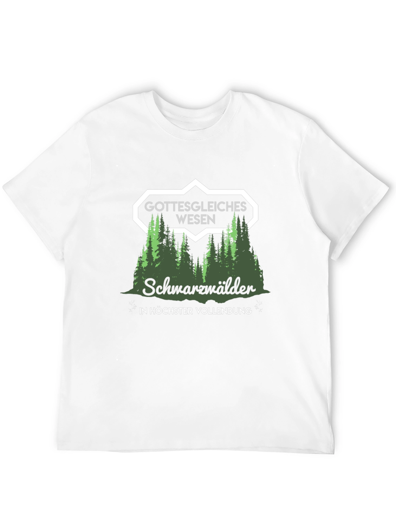 Gottesgleiches Wesen Schwarzwälder T-Shirt