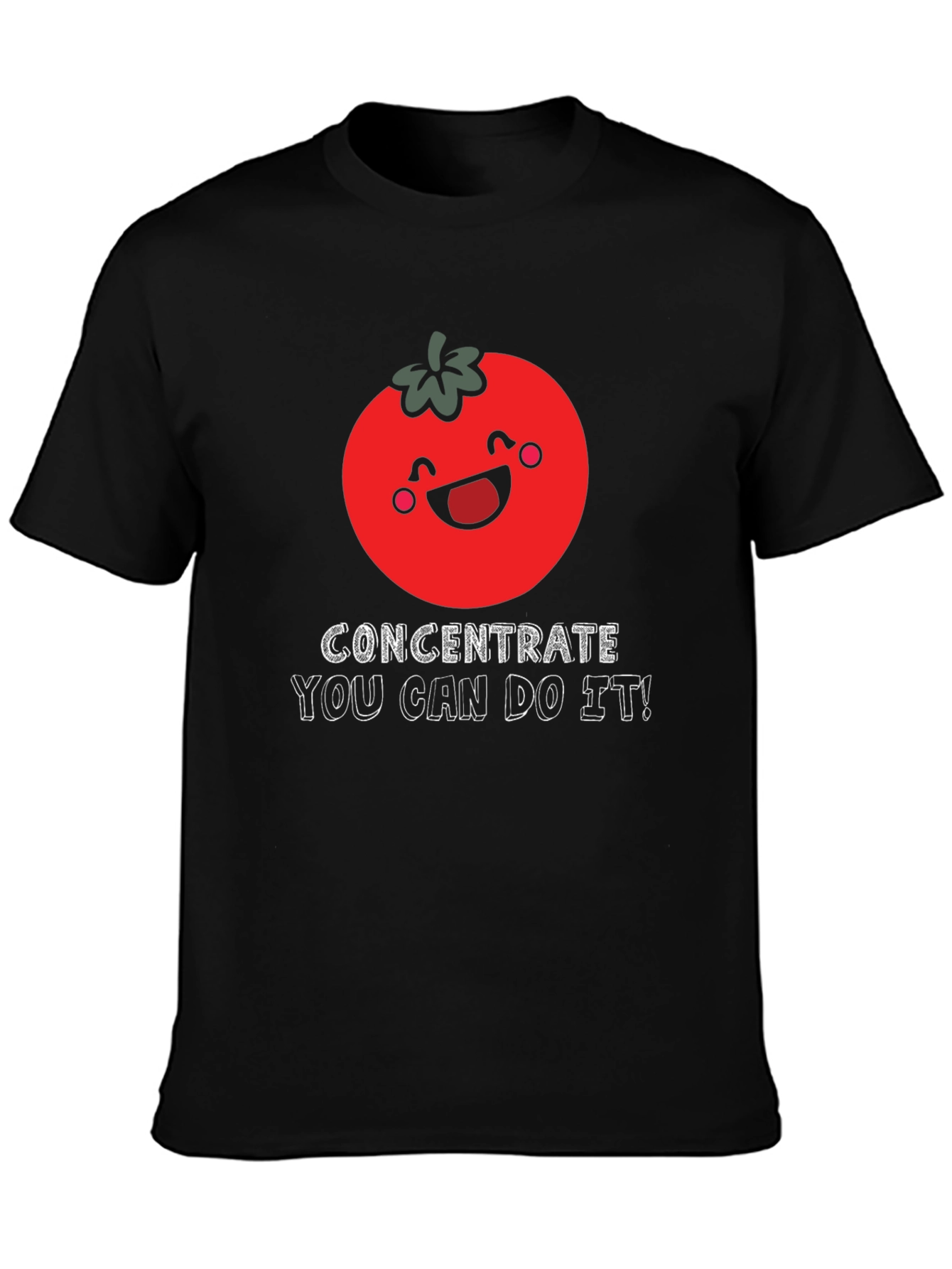 Funny Tomato Concentrate T-Shirt - You Can Do It!