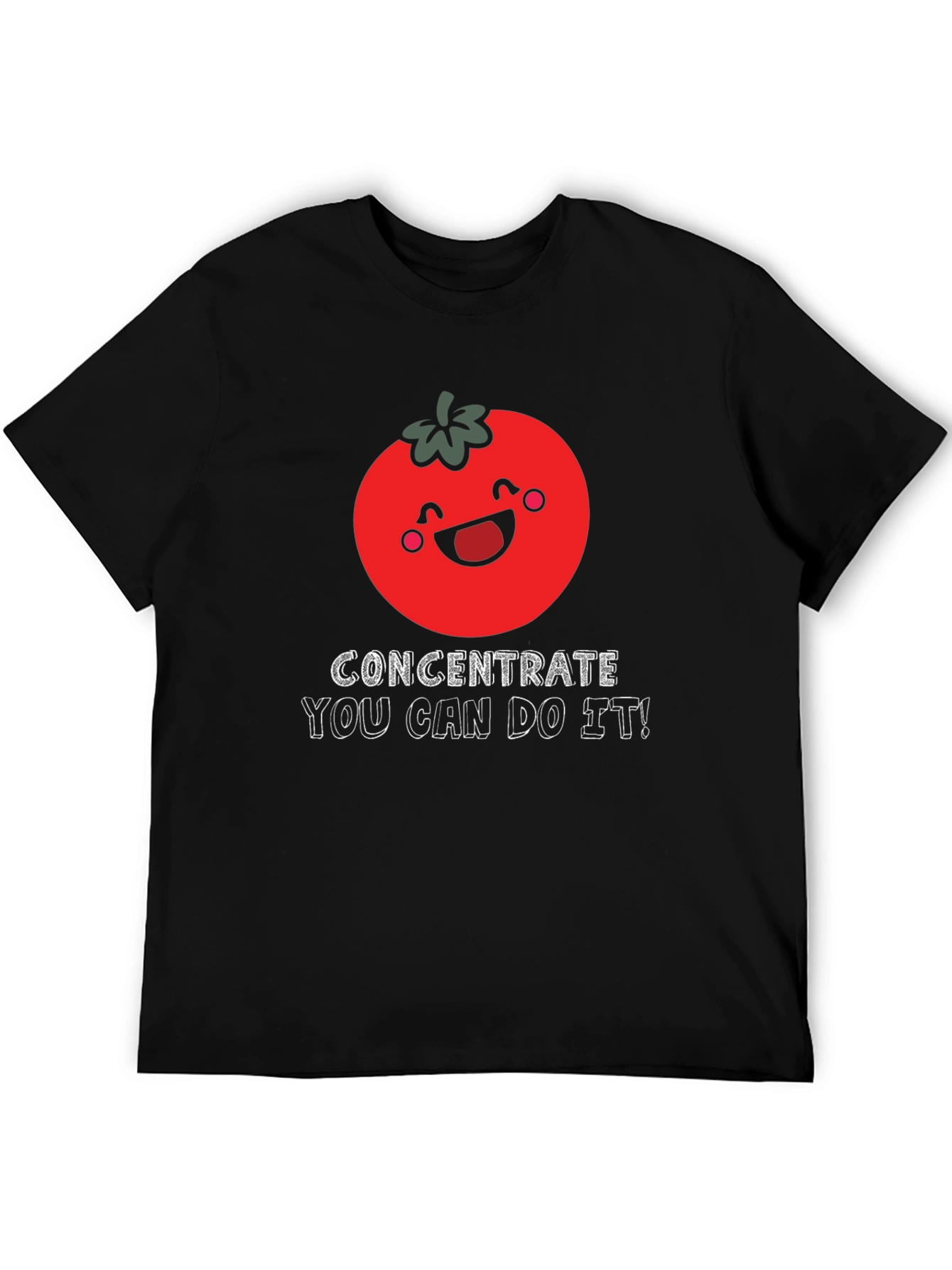 Funny Tomato Concentrate T-Shirt - You Can Do It!