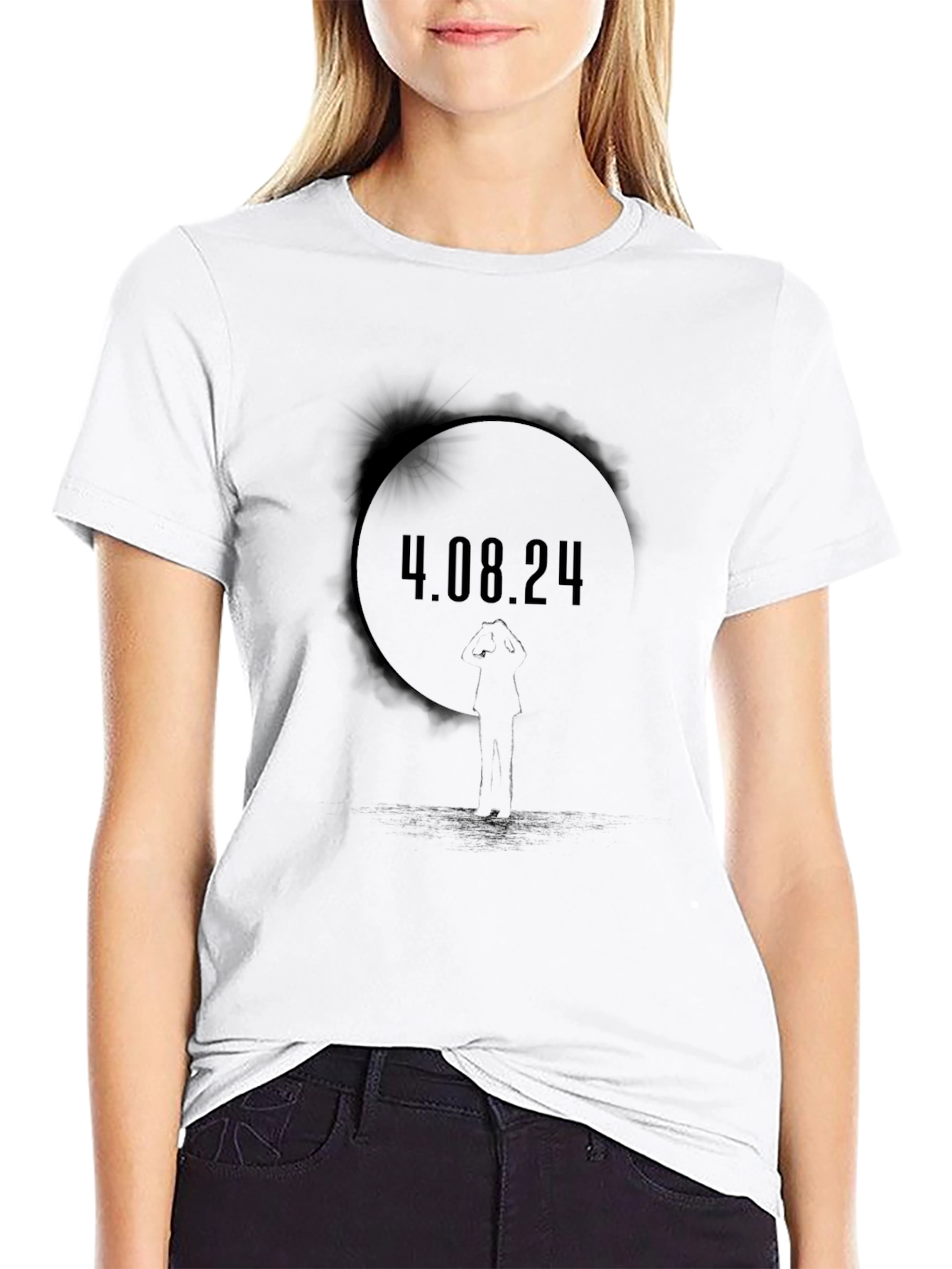 Eclipse April 8 2024 Unisex T-Shirt