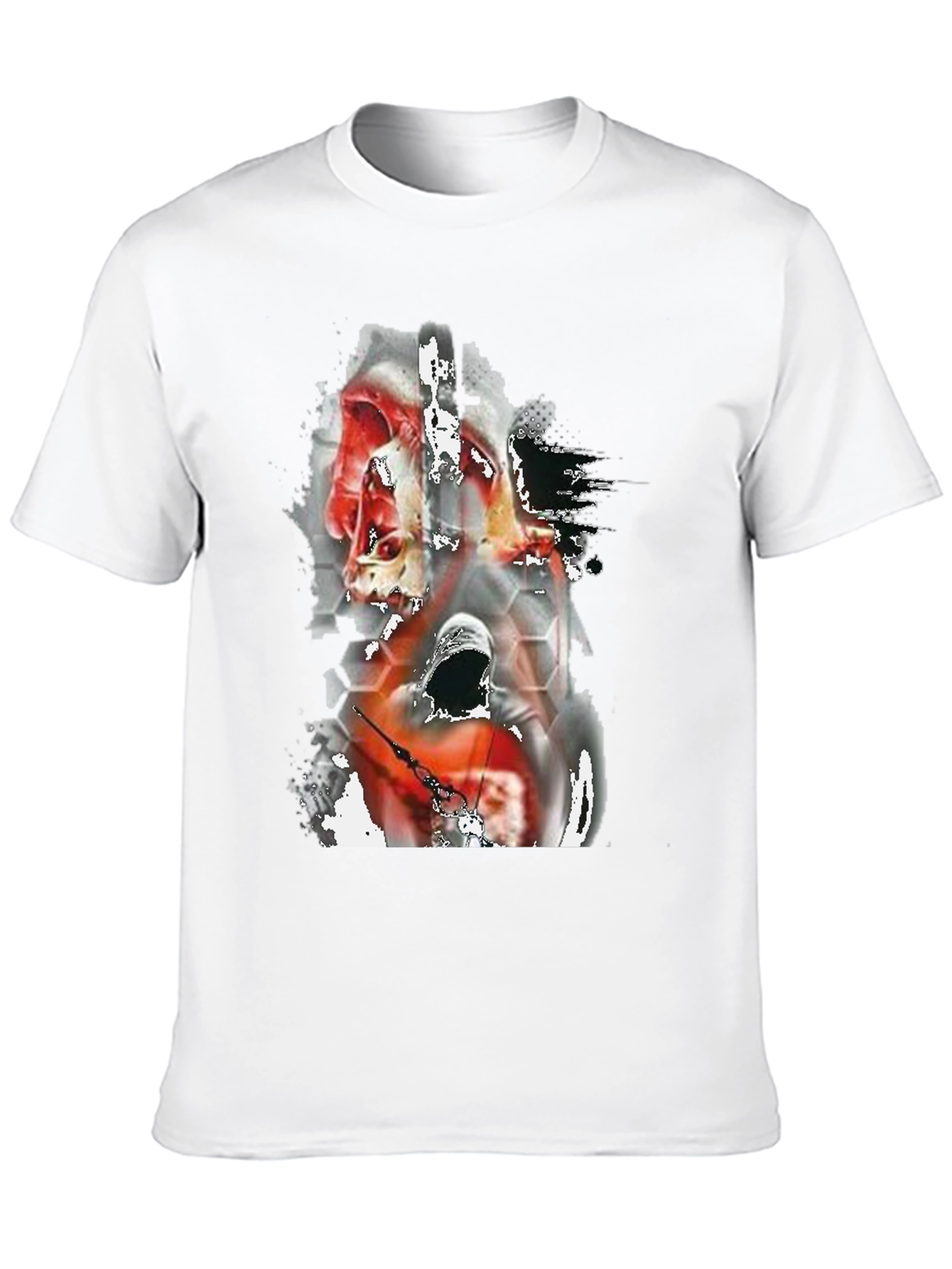 Skull Grim Reaper Graphic Tee