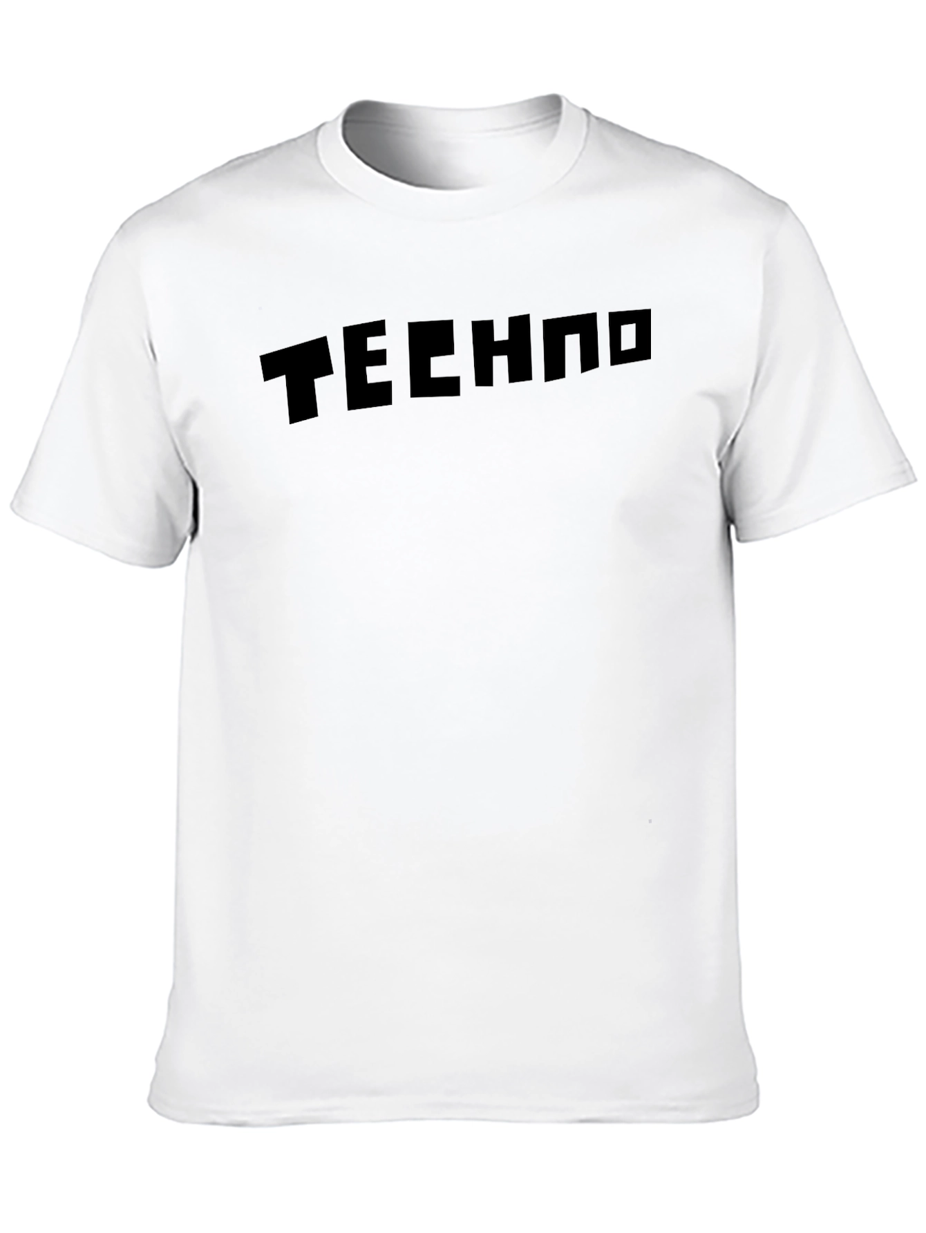 Techno Black Graphic T-Shirt