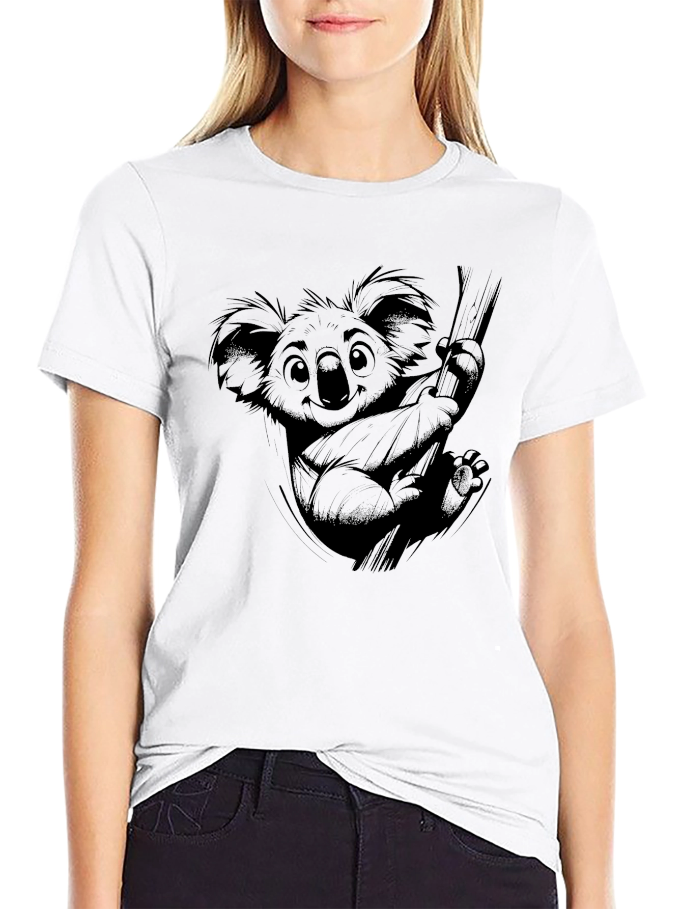 Koala Bear T-Shirt - Cute Cartoon Graphic Tee