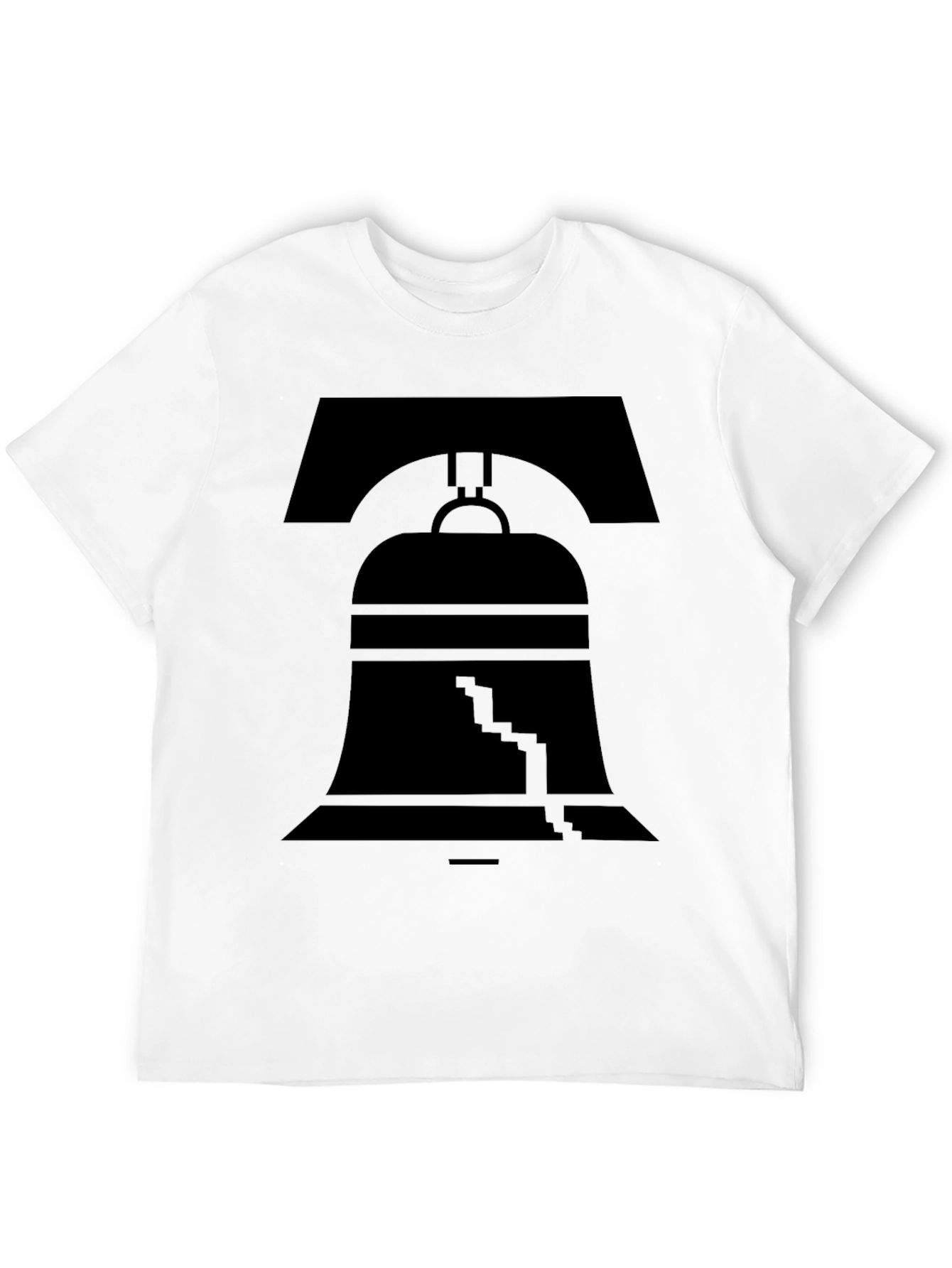 Liberty Bell Graphic Tee - Classic Black T-Shirt